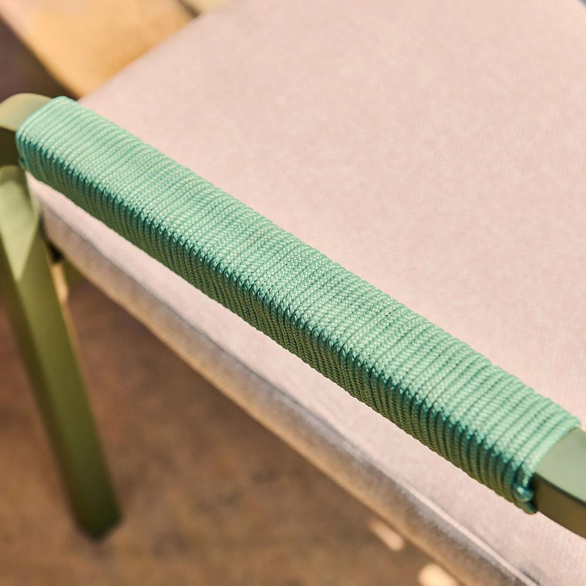 Genoa Garden Dining Chair - Olive Green