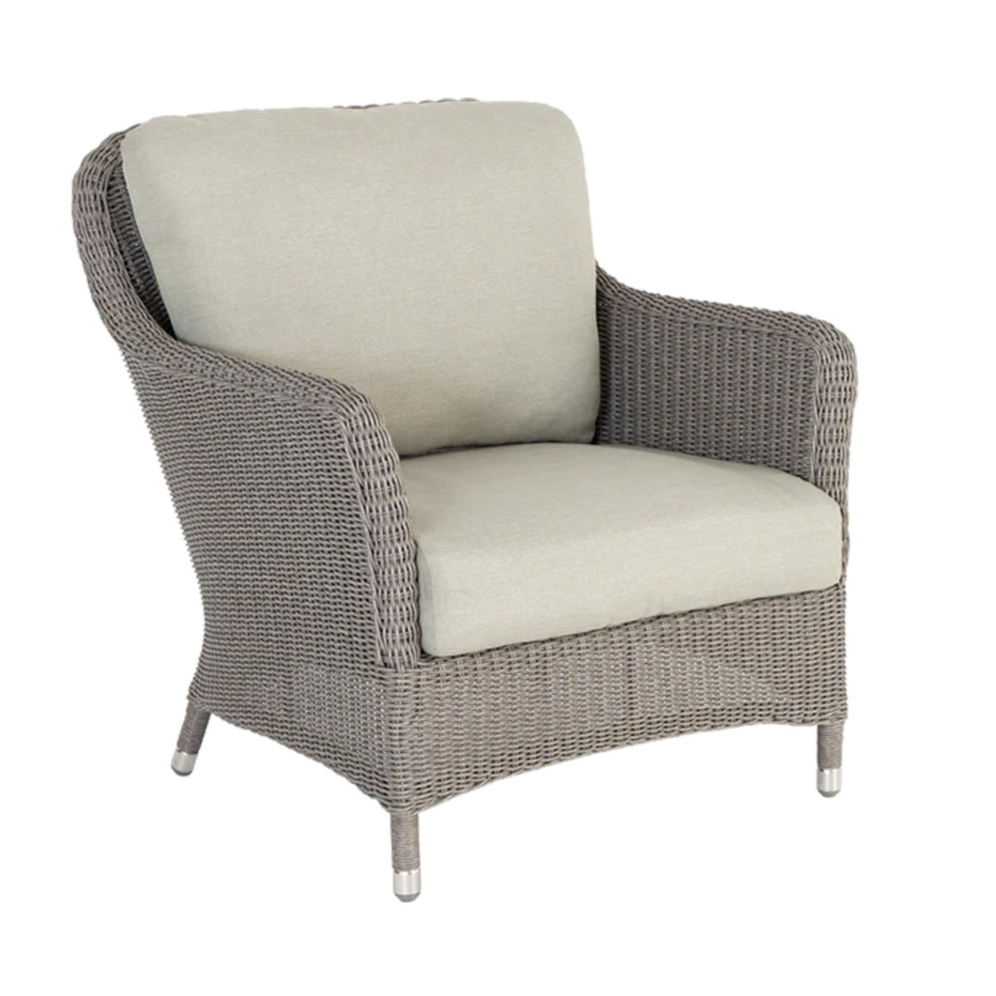 Hazelmere Lounge Chair - Garden - Grey Weave