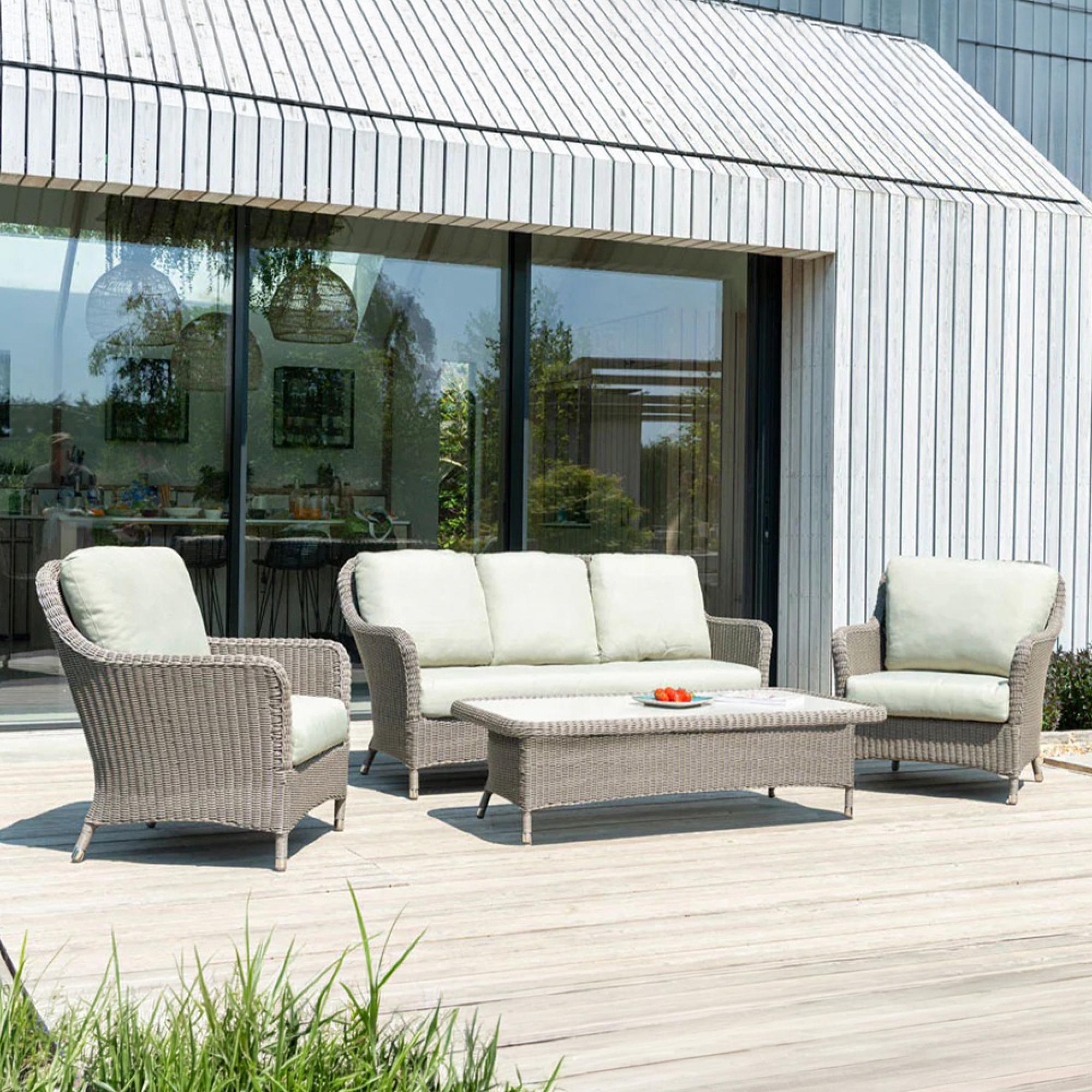 Hazelmere Lounge Chair - Garden - Grey Weave