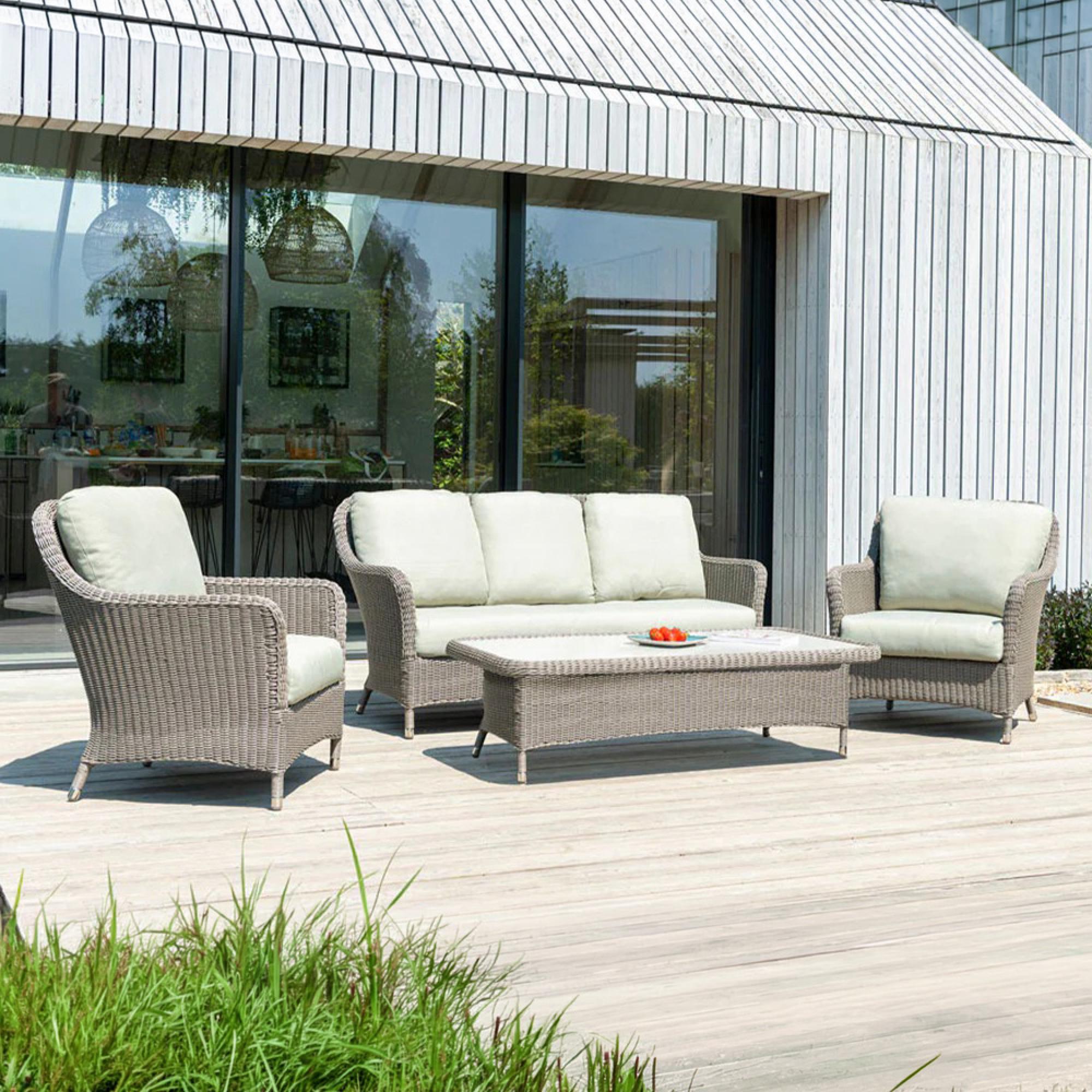 Hazelmere Lounge Chair - Garden - Natural Weave