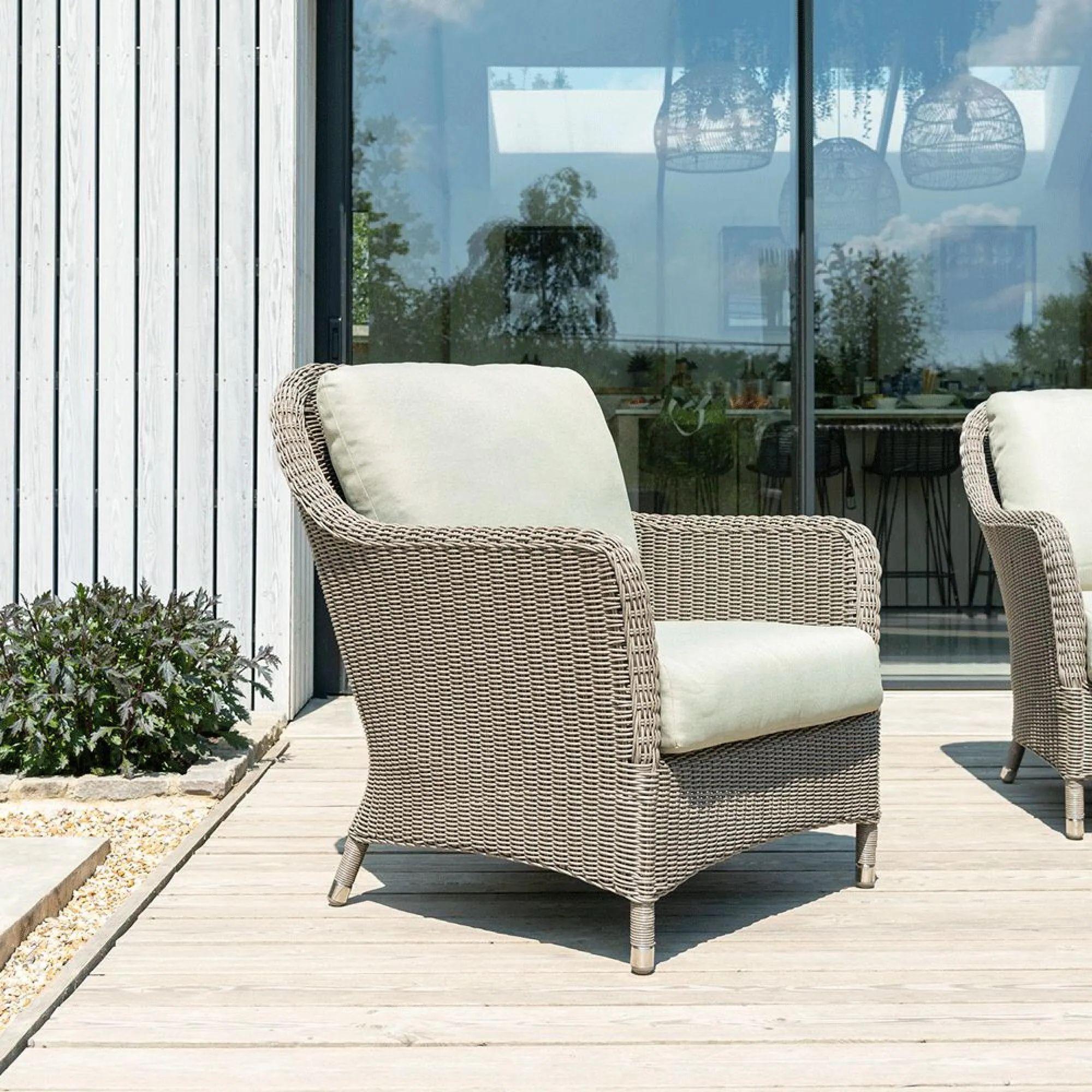 Hazelmere Lounge Chair - Garden - Grey Weave