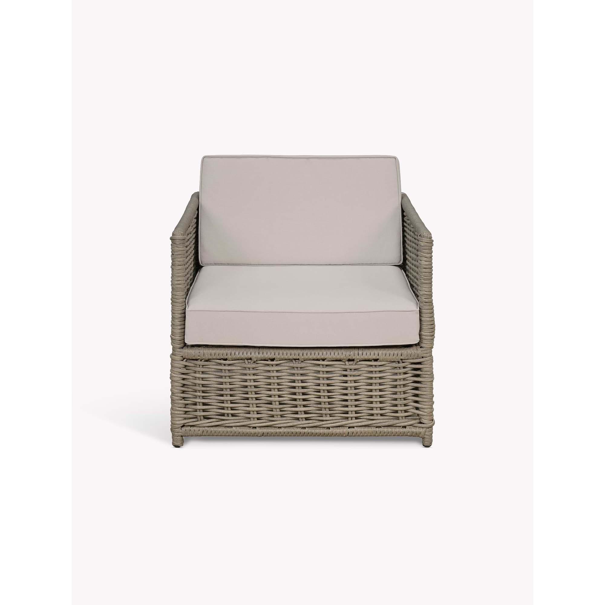 Harting Outdoor Armchair Light Rattan