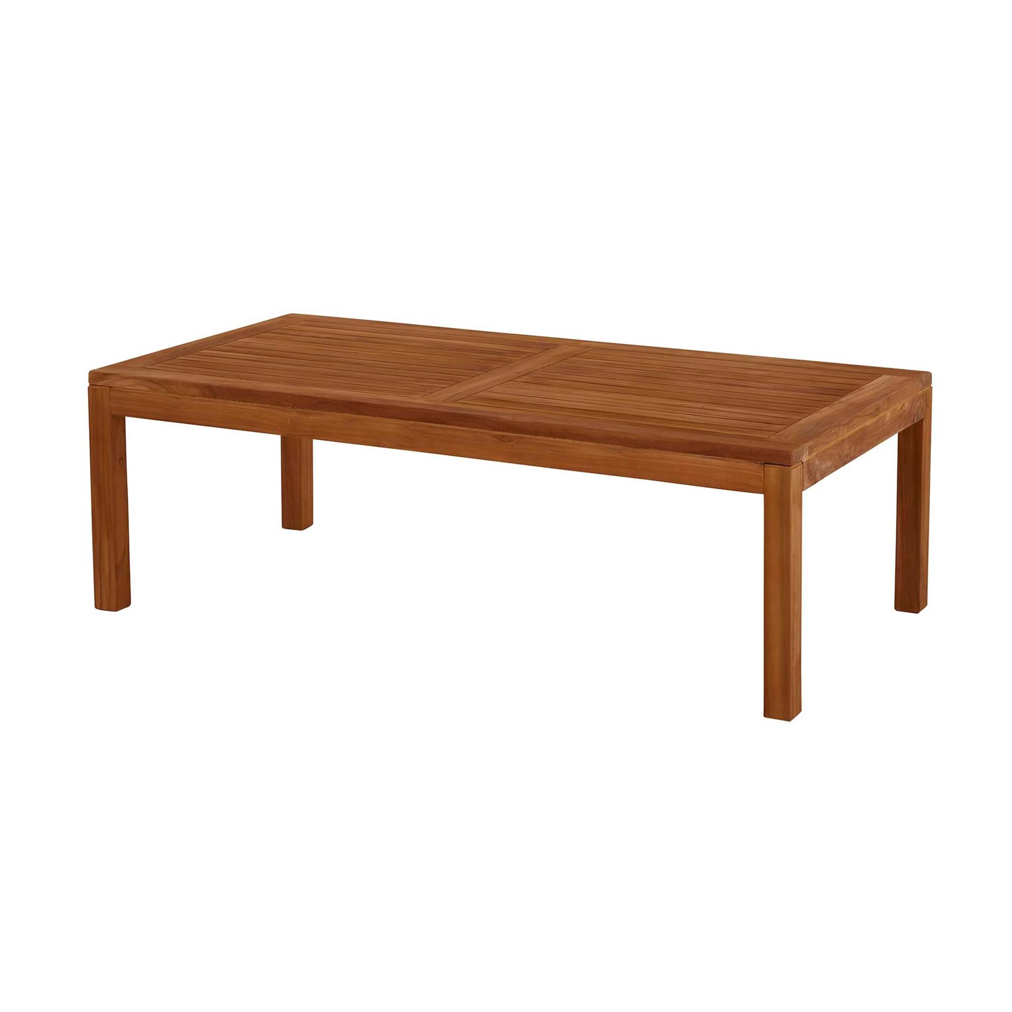 Bibury Outdoor Teak Coffee Table - 135cm x 70cm