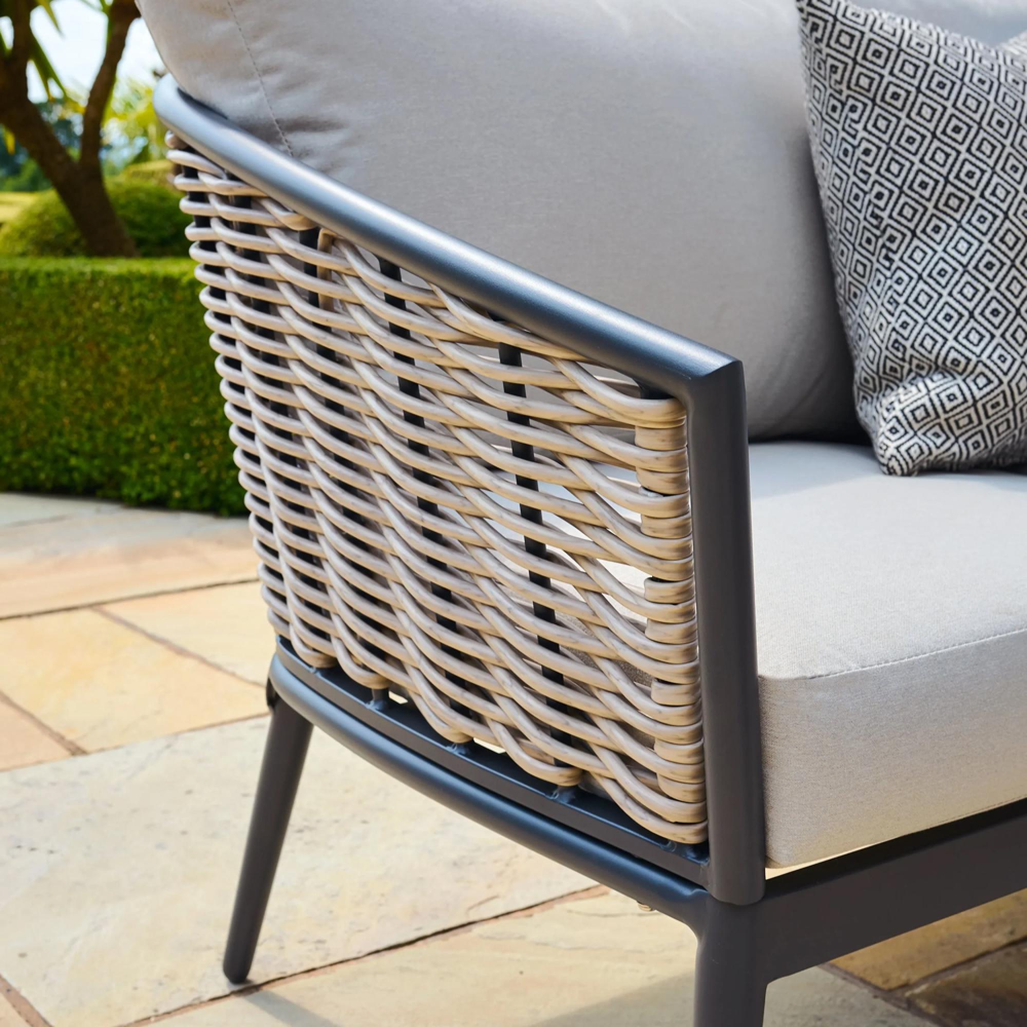 Pavilion Corner Lounge Set - with Coffee Table - Rattan