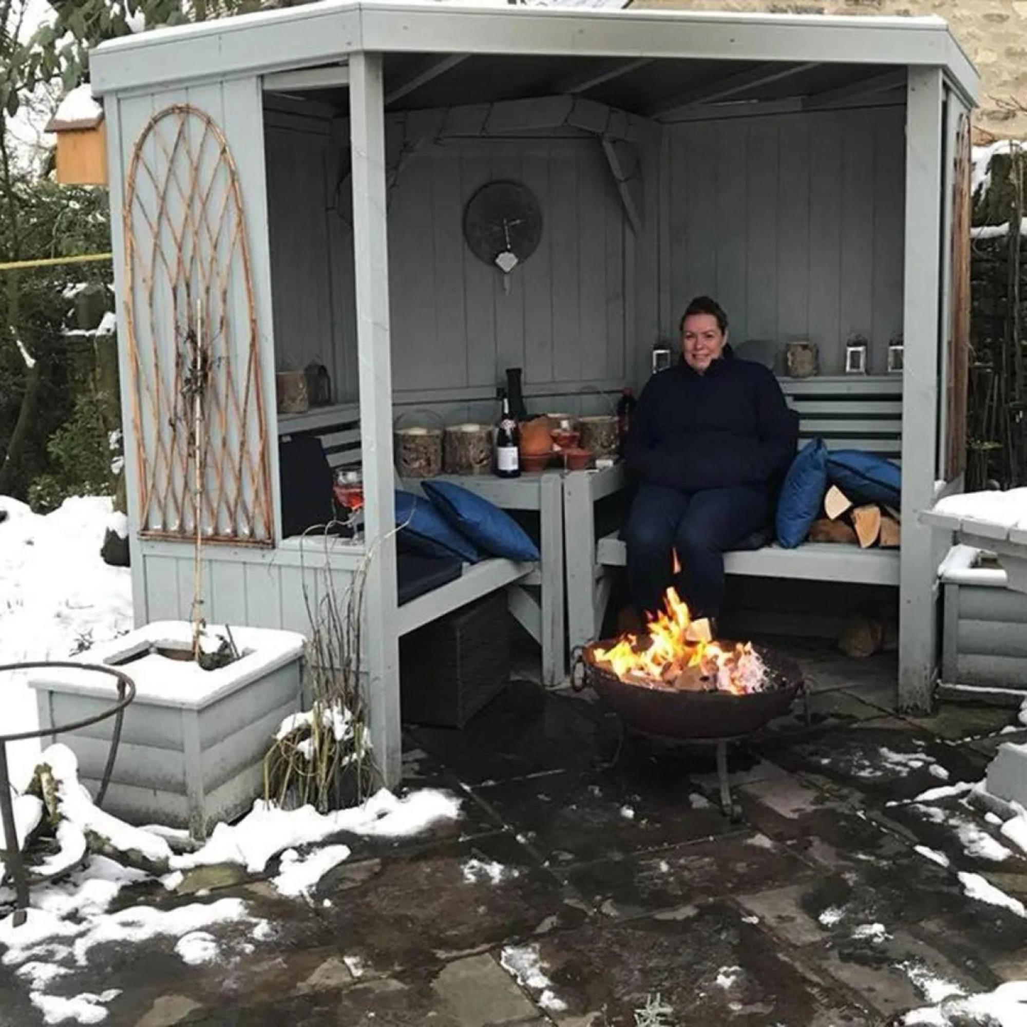 Churnet Valley Four Seasons Timber Wood Garden Room without Decking
