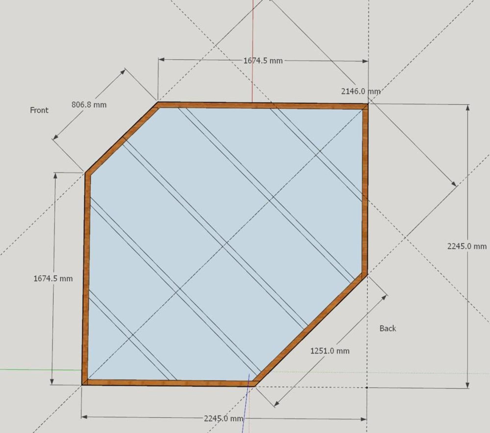 Churnet Valley Four Seasons Timber Wood Garden Room with Decking