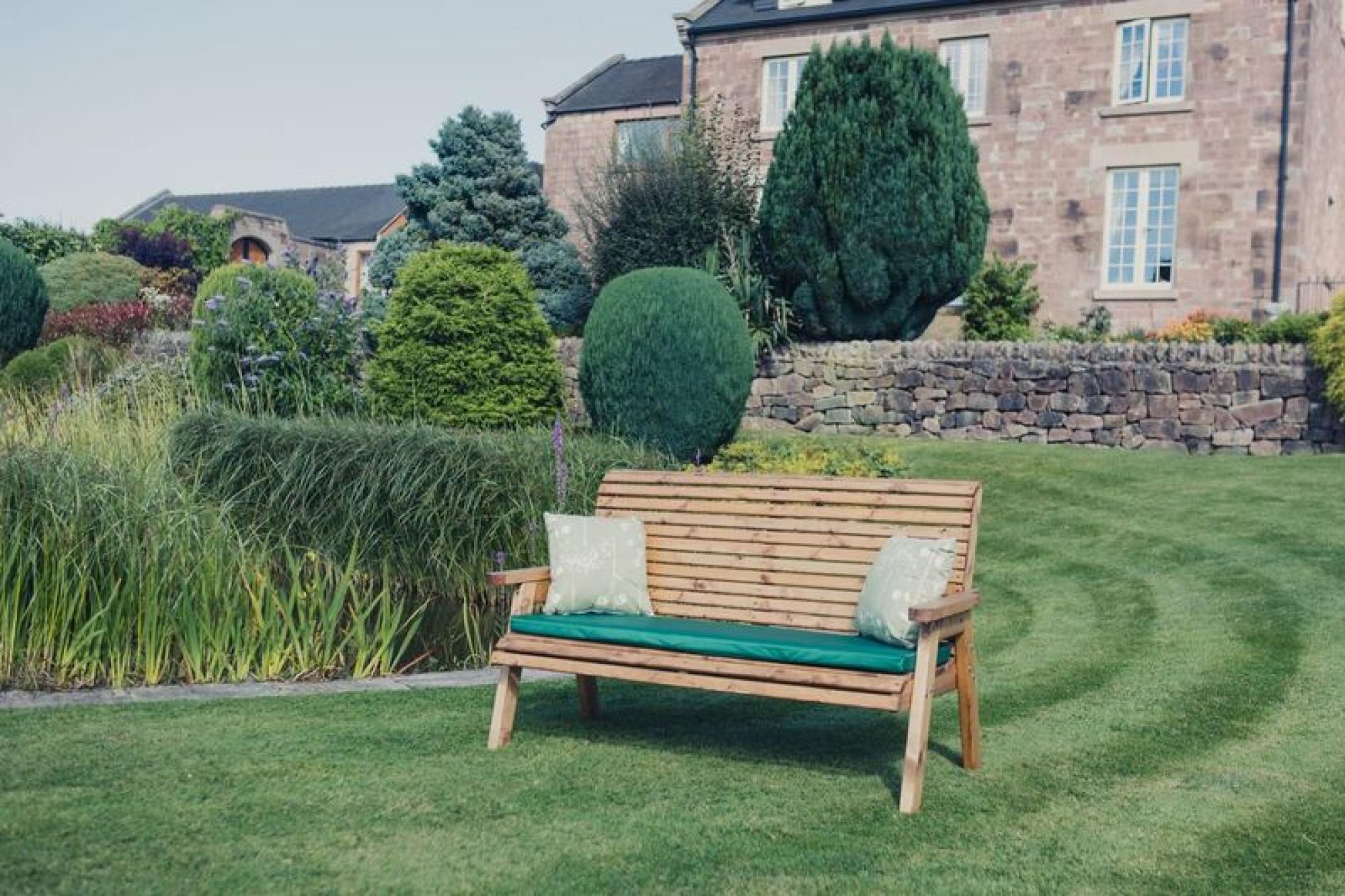 Churnet Valley Redwood 3 Seater Garden Bench