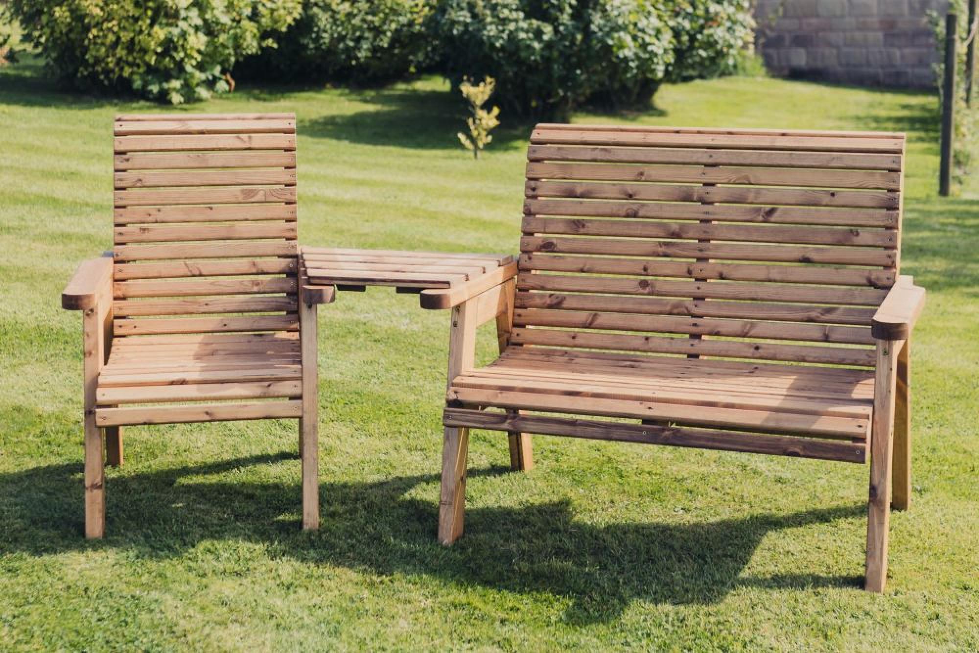 Churnet Valley Redwood Angled Garden Trio Set