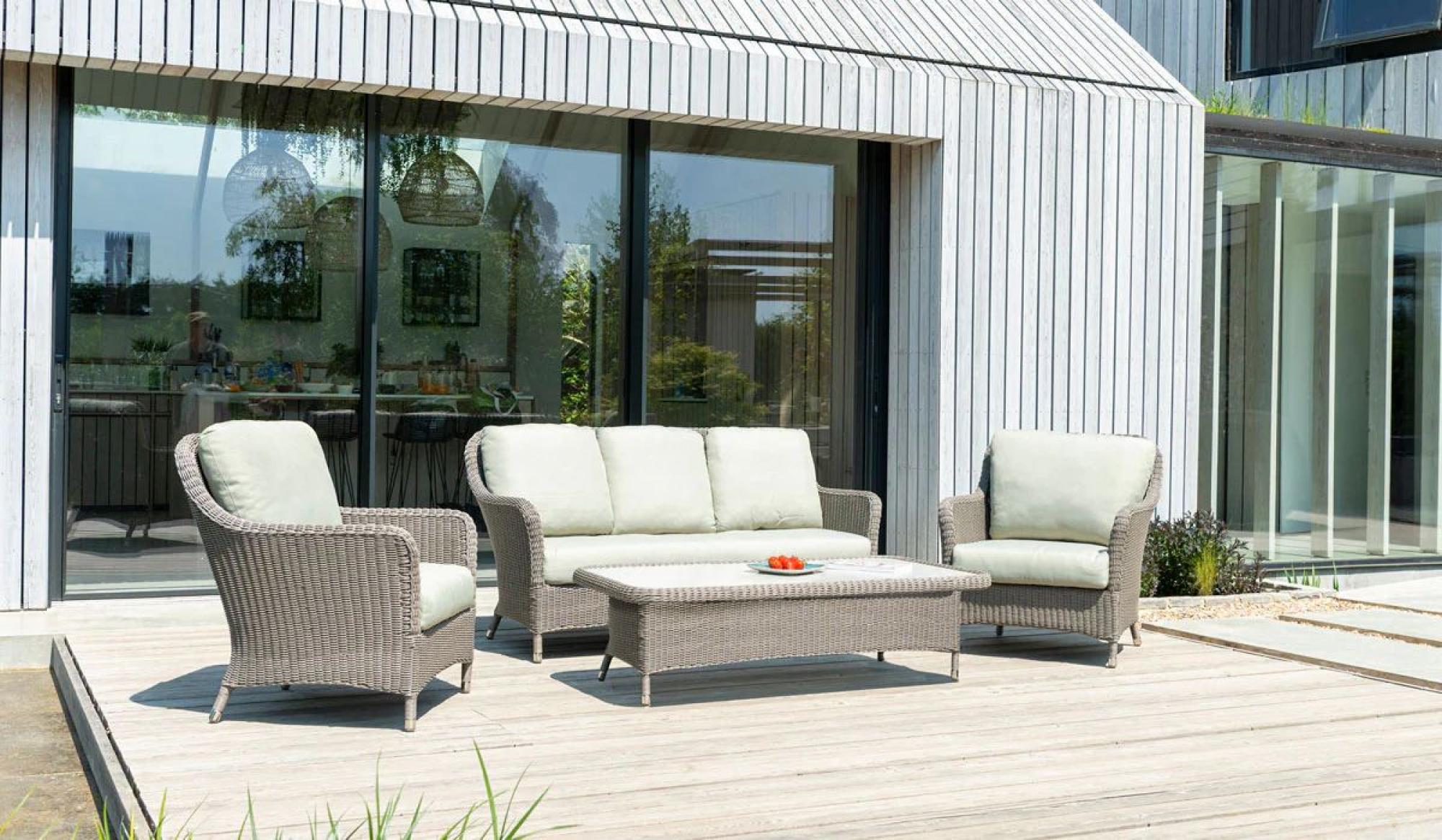 Hazelmere Lounge Chair - Garden - Natural Weave