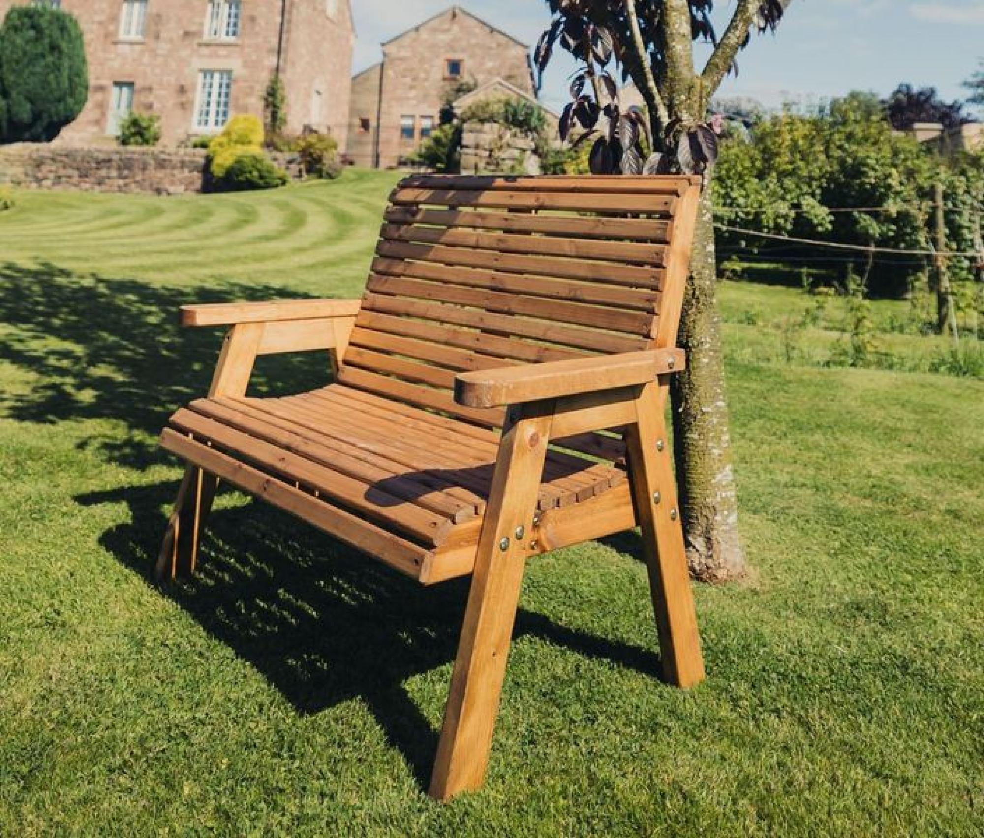 Churnet Valley Redwood 2 Seater Garden Bench