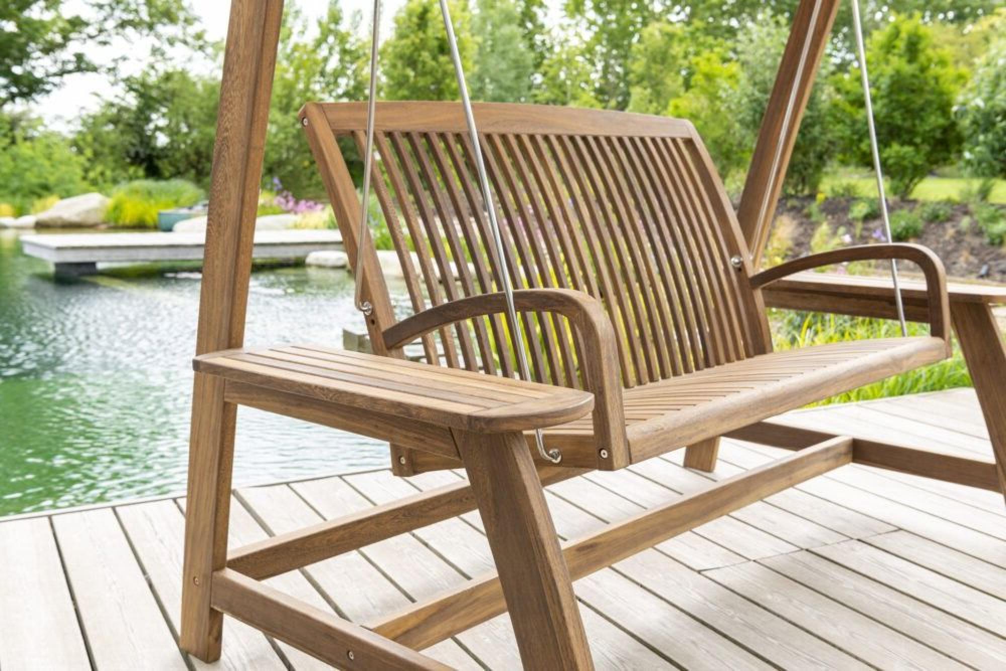 Bolney Swing Seat - Garden - Acacia Wood