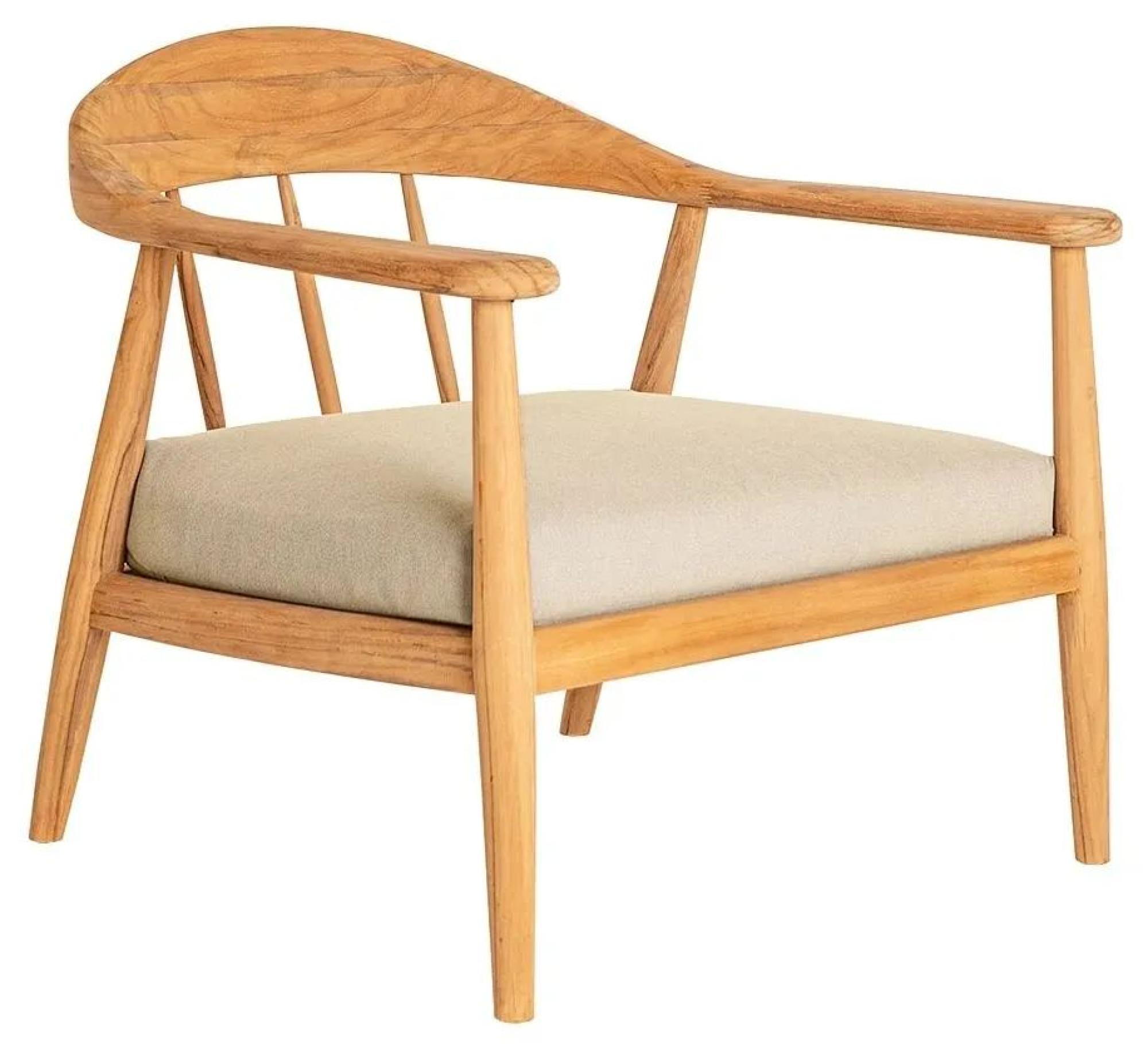 Dana Garden Lounge Chair - Teak Wood