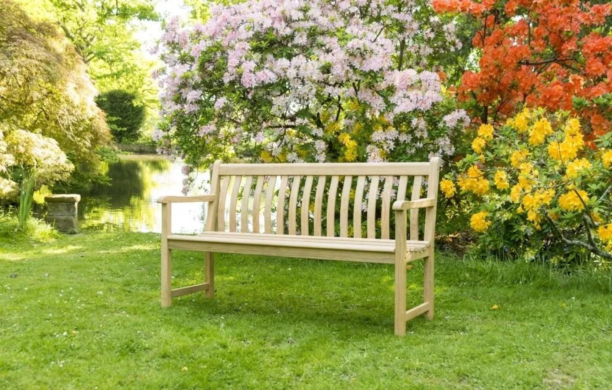 Roble Wood Broadfield Garden 5ft Bench