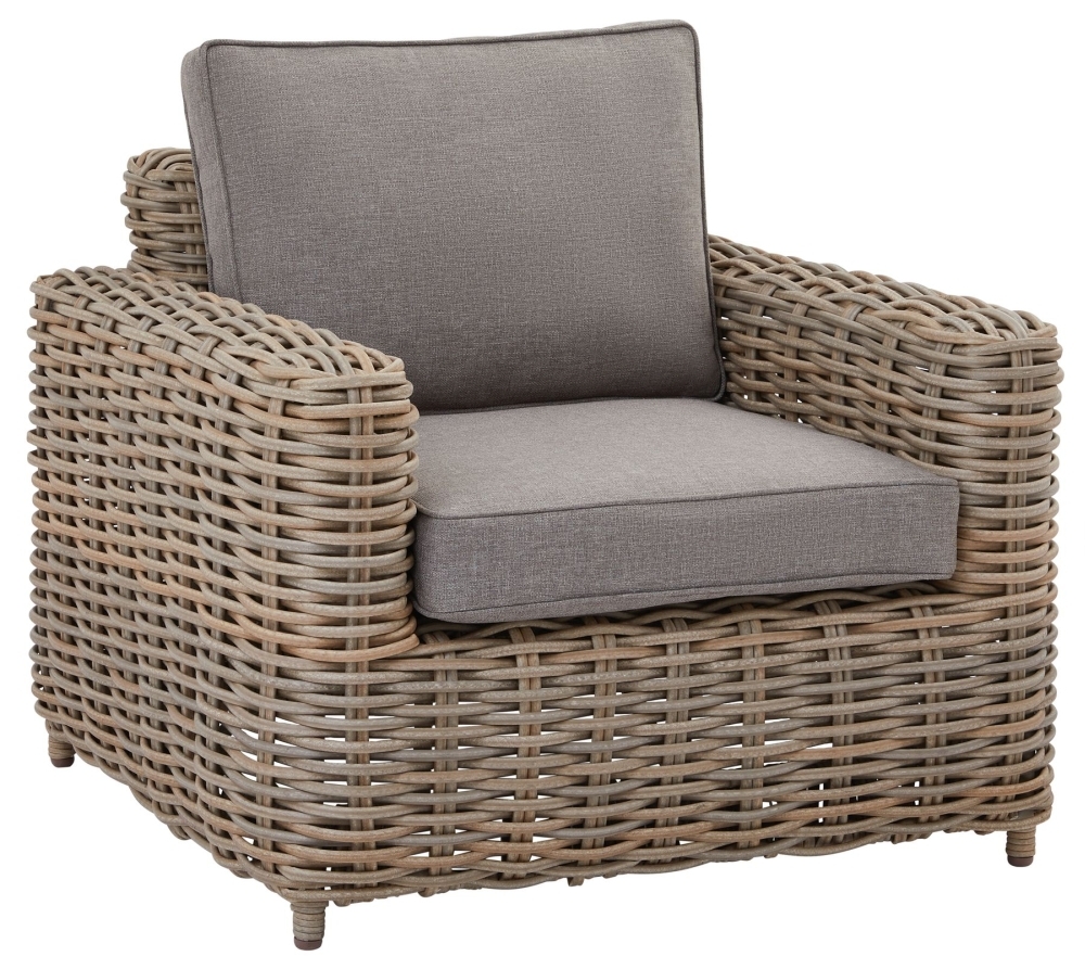Amalfi Garden Sofa Set - 3 Seater - Rattan