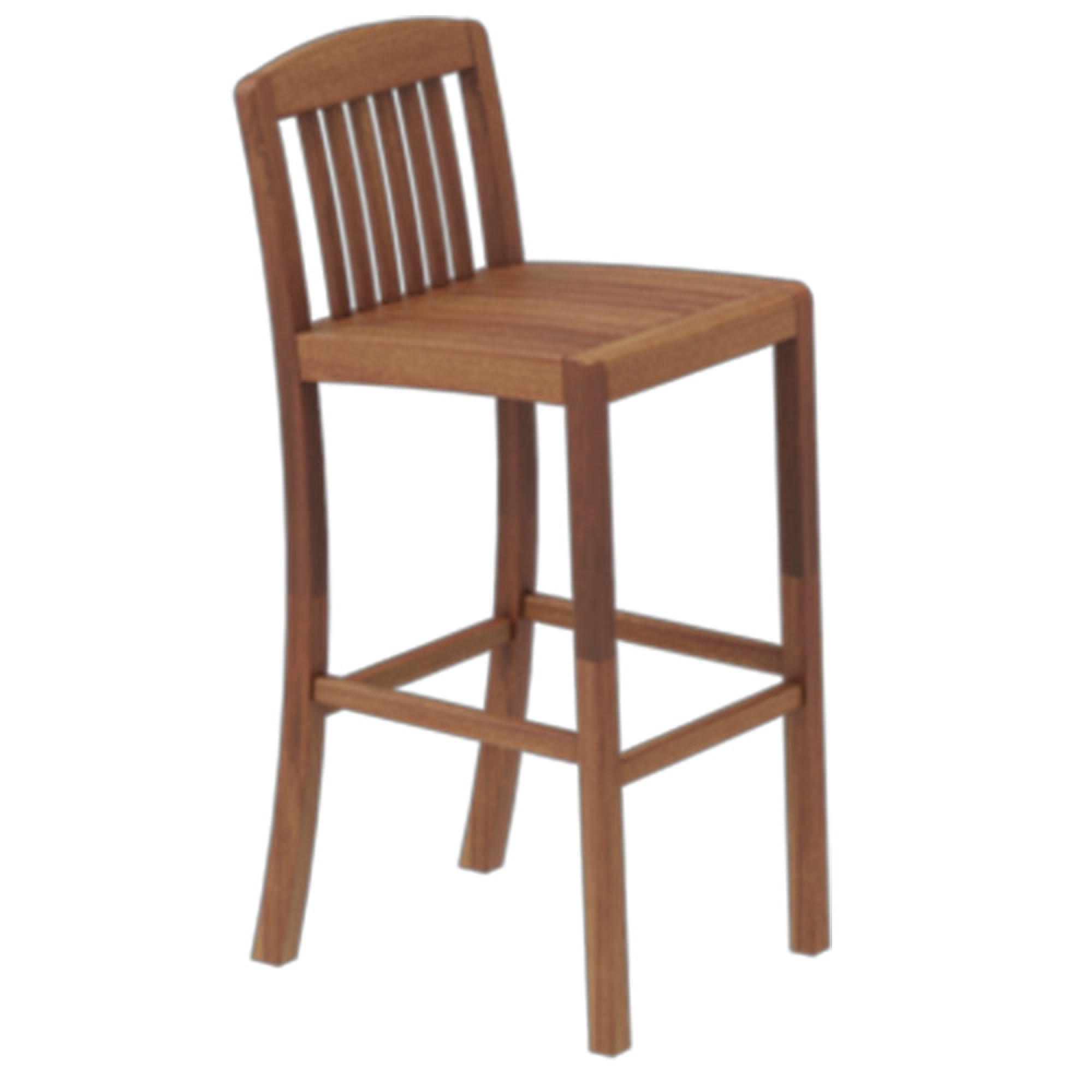 Bolney Barstool - Garden - Acacia Wood