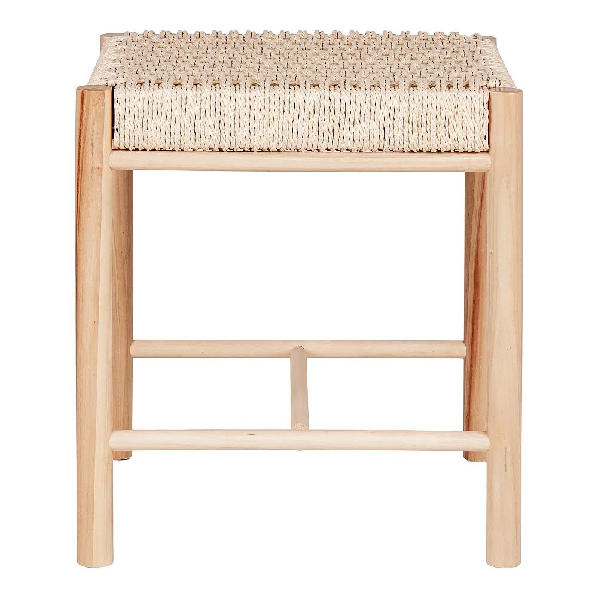 Clearance - Set of 2 Abano Natural Stool - FSS16030