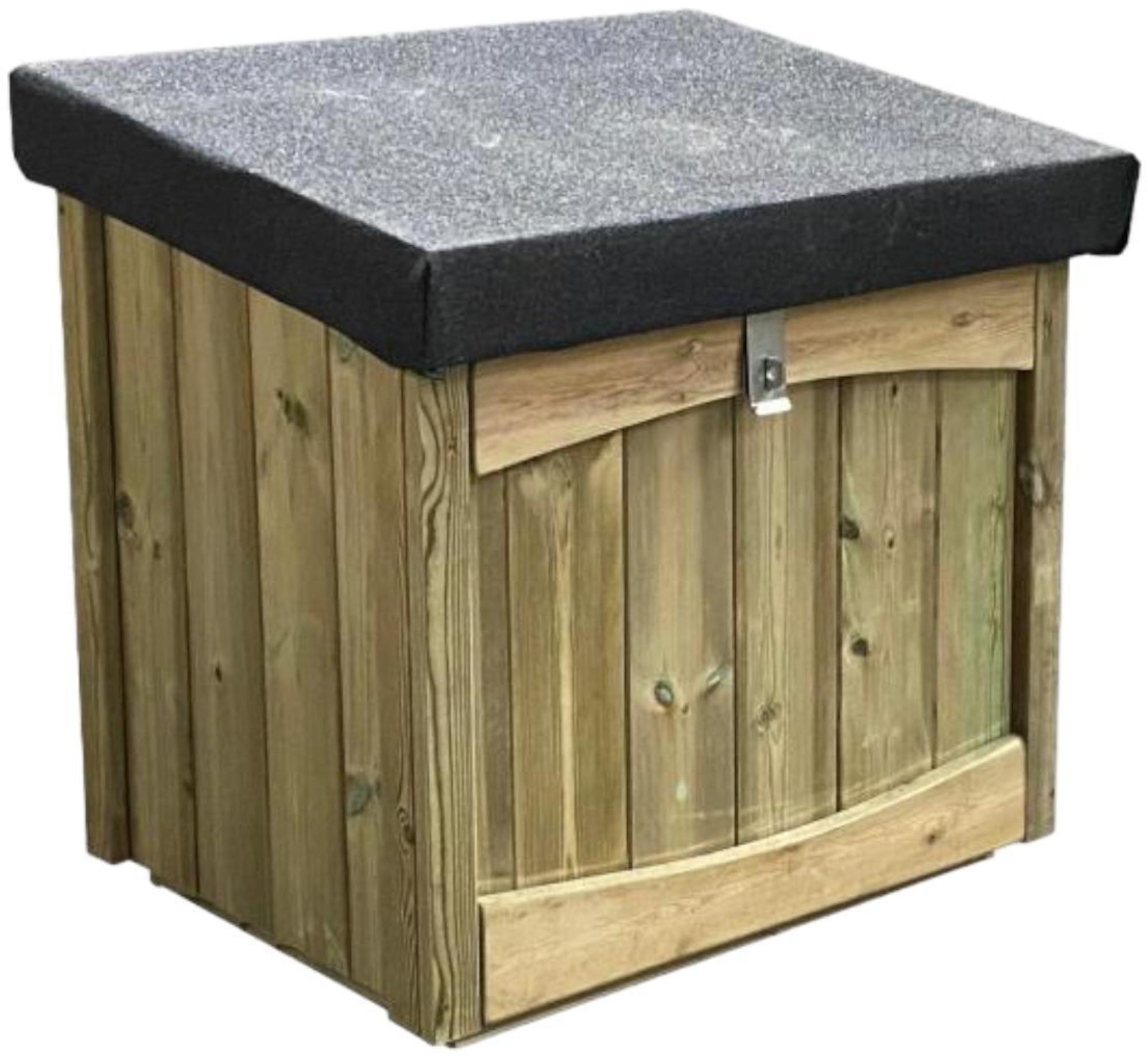Churnet Valley Parcel Timber Wood Garden Storage Box