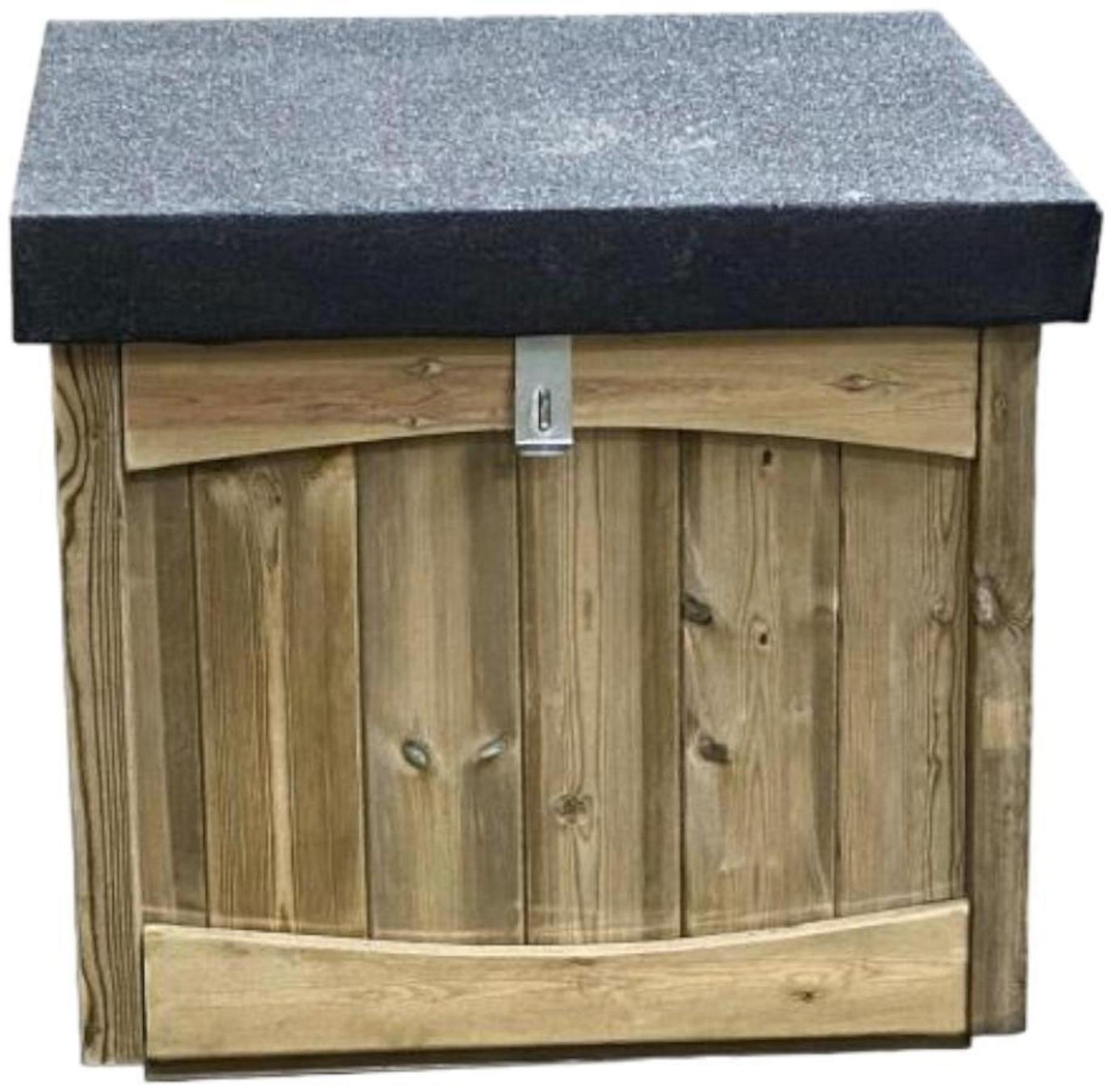 Churnet Valley Parcel Timber Wood Garden Storage Box