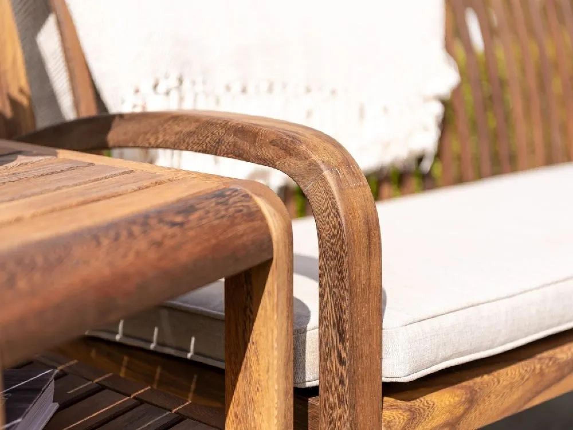 Bolney Companion Table - Garden - Acacia Wood