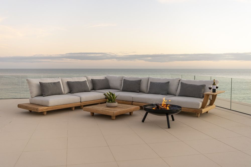 Sorrento Garden Coffee Table -  Square - Teak Wood