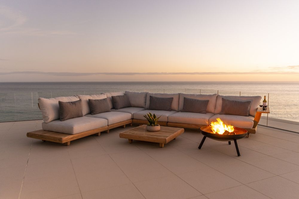 Sorrento Garden Coffee Table -  Square - Teak Wood