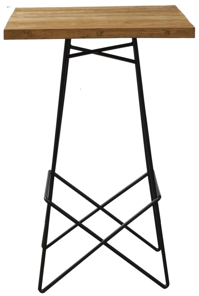 Belfort Teak Wood Bar Table