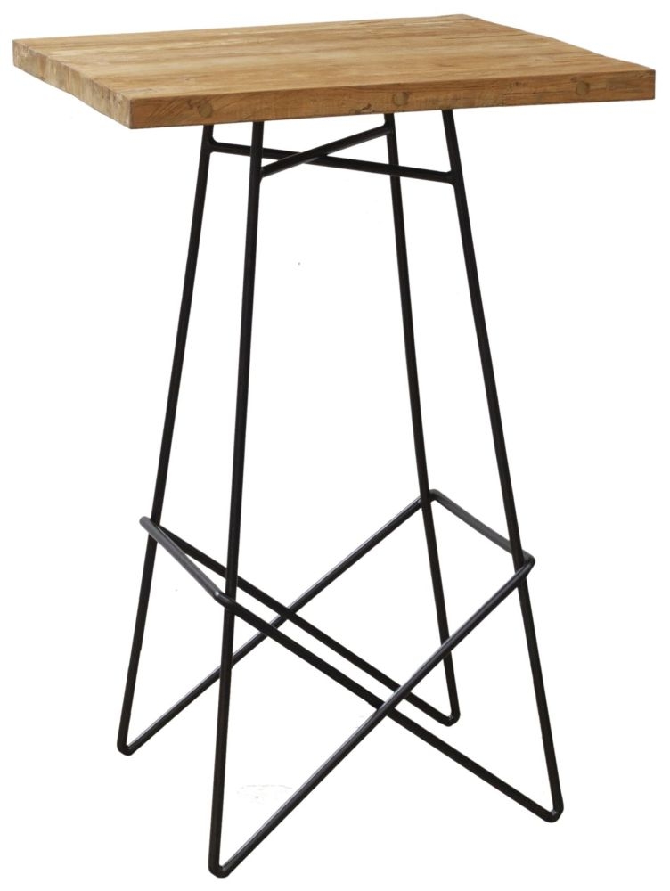 Belfort Teak Wood Bar Table