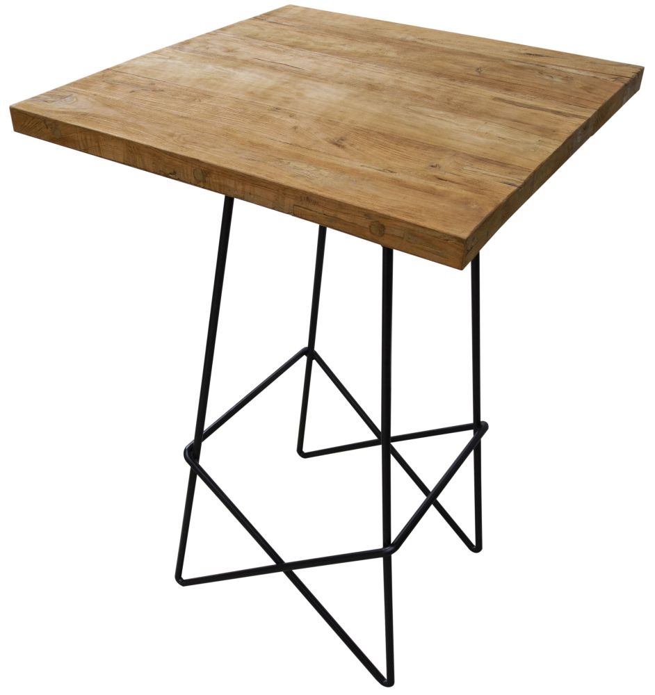 Belfort Teak Wood Bar Table