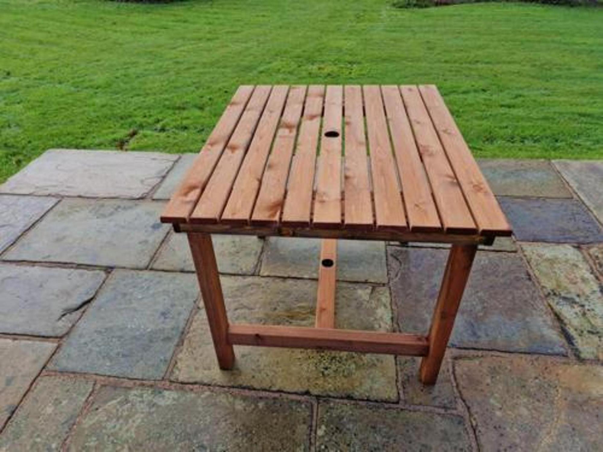 Churnet Valley Redwood Garden Square Table