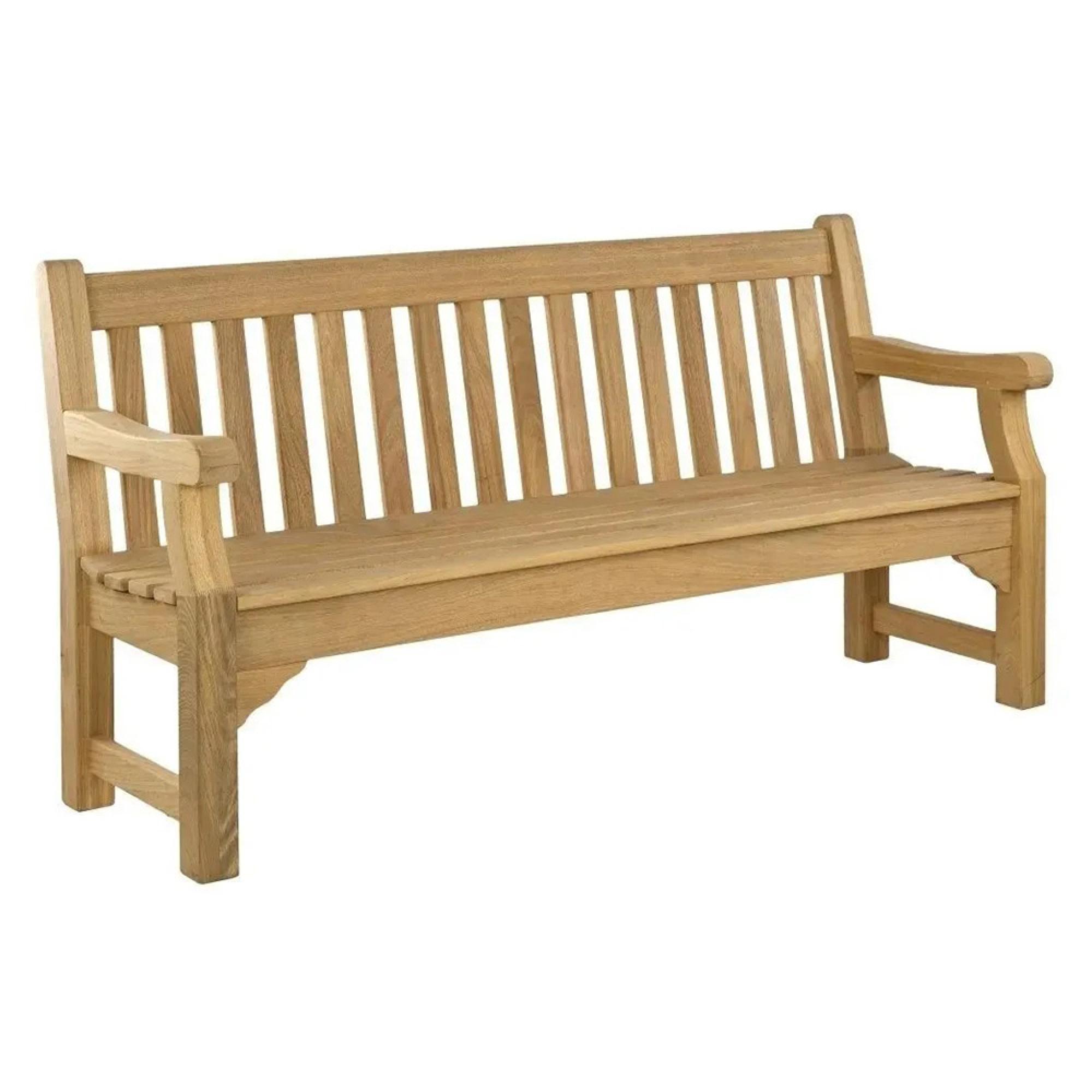 Roble Wood Park Garden 6ft Bench