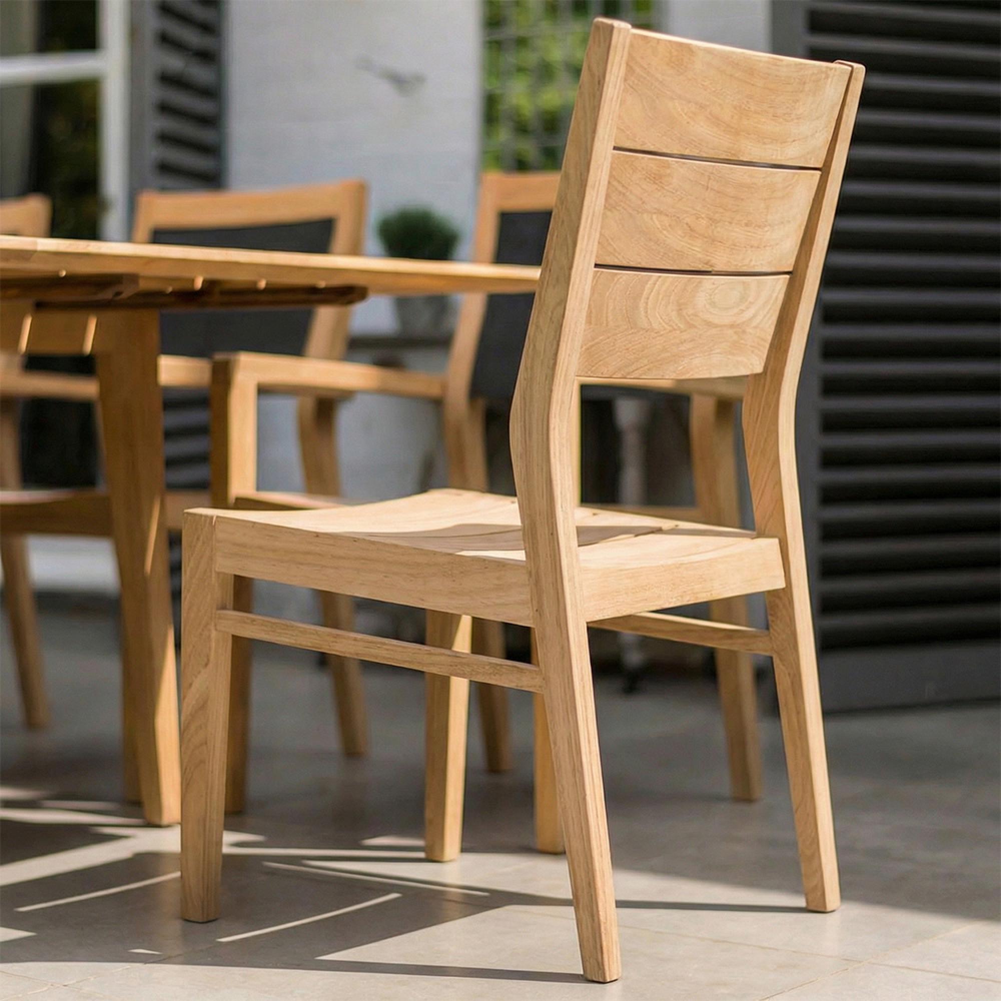 Roble Wood Tivoli Garden High Back Chair