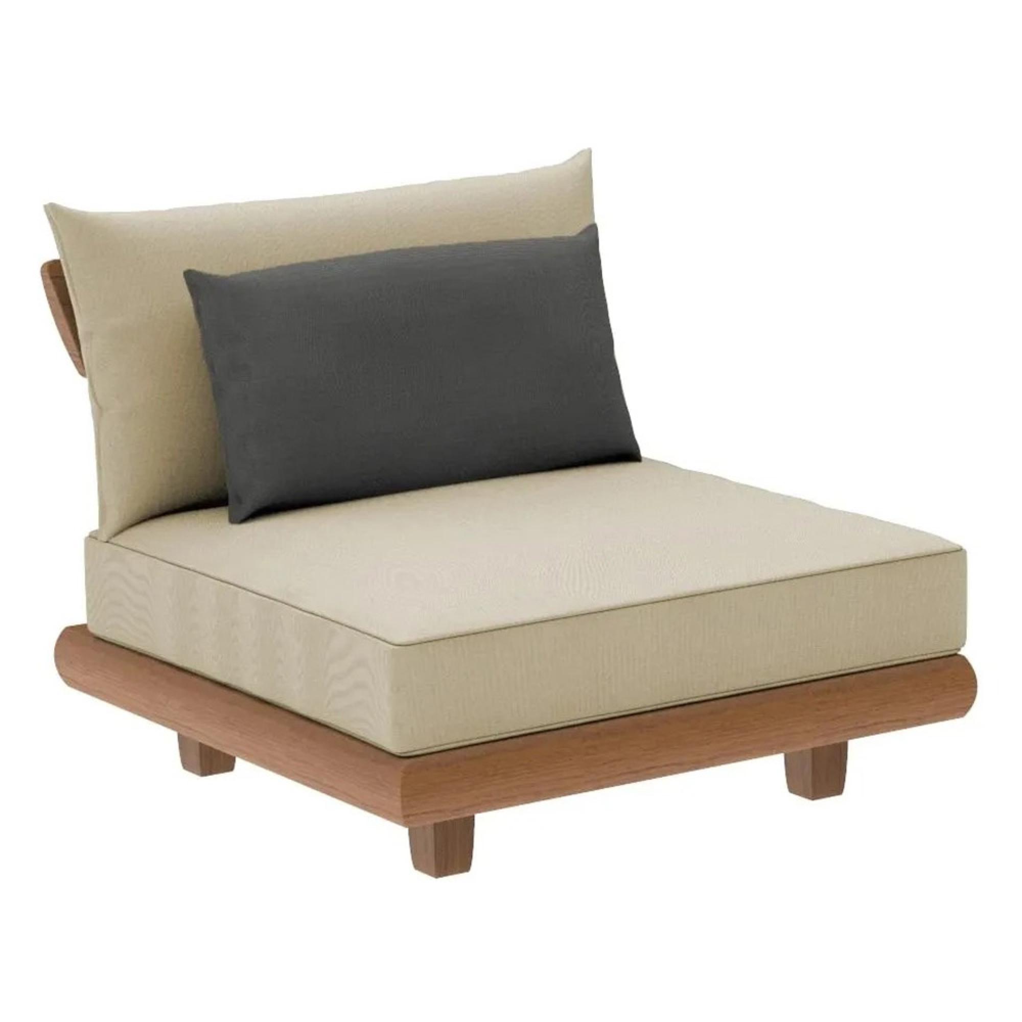 Sorrento Garden Mid Module - Teak Wood