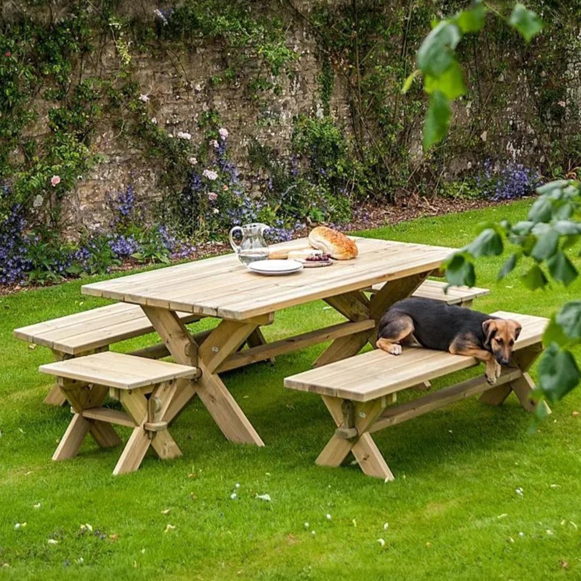 Pine Farmers Garden 6ft Bench