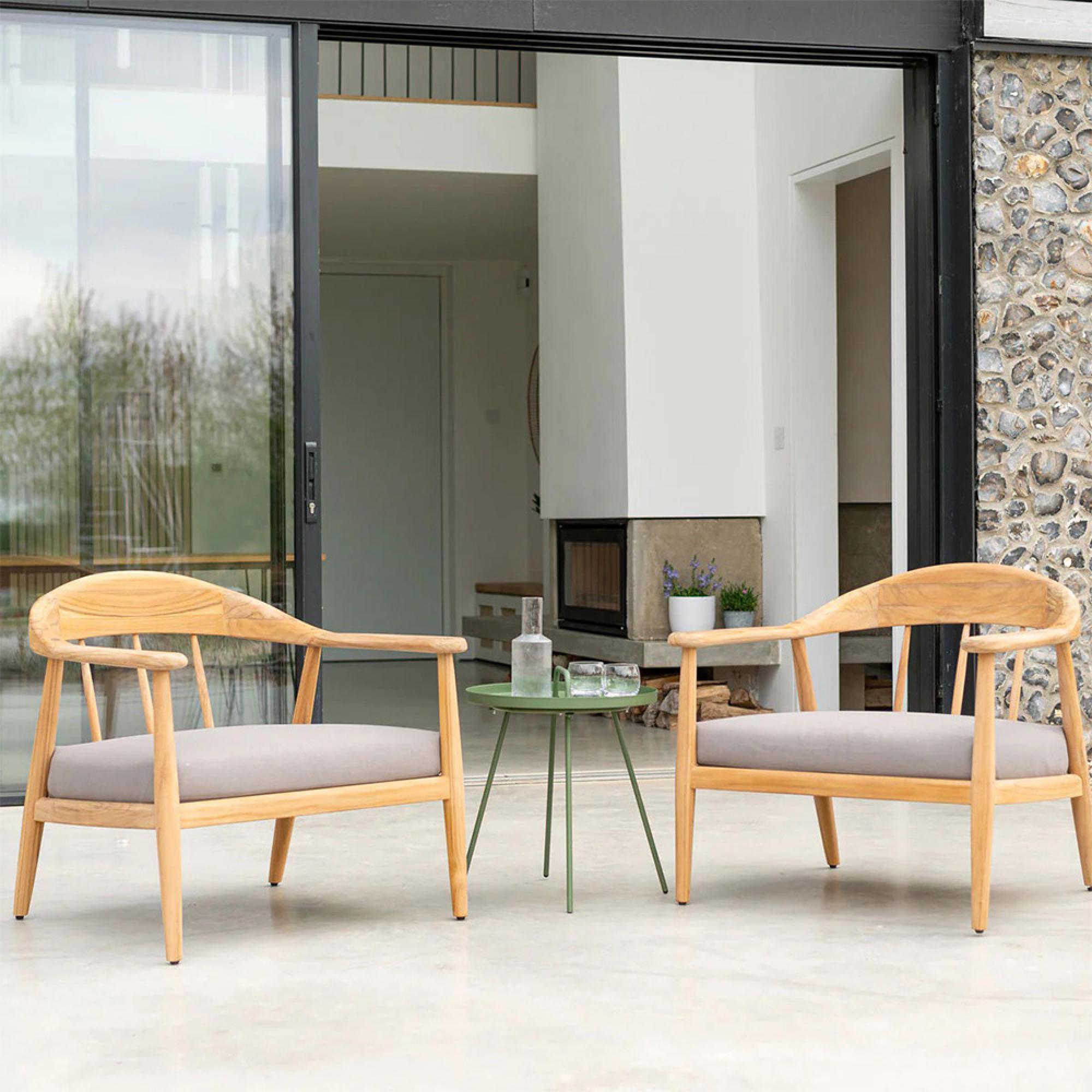 Dana Garden Lounge Chair - Teak Wood
