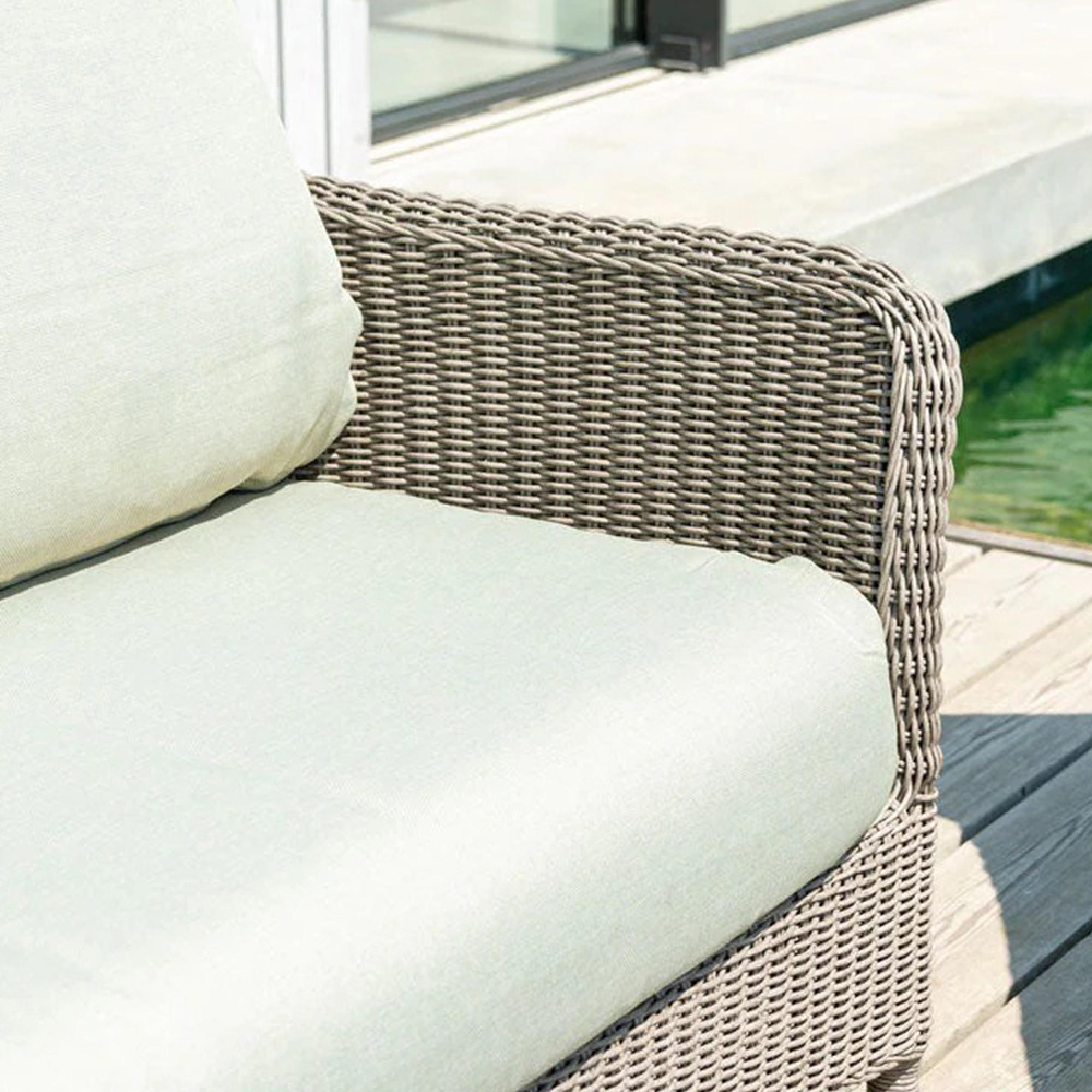 Hazelmere 3 Seater Sofa - Garden - Grey Weave