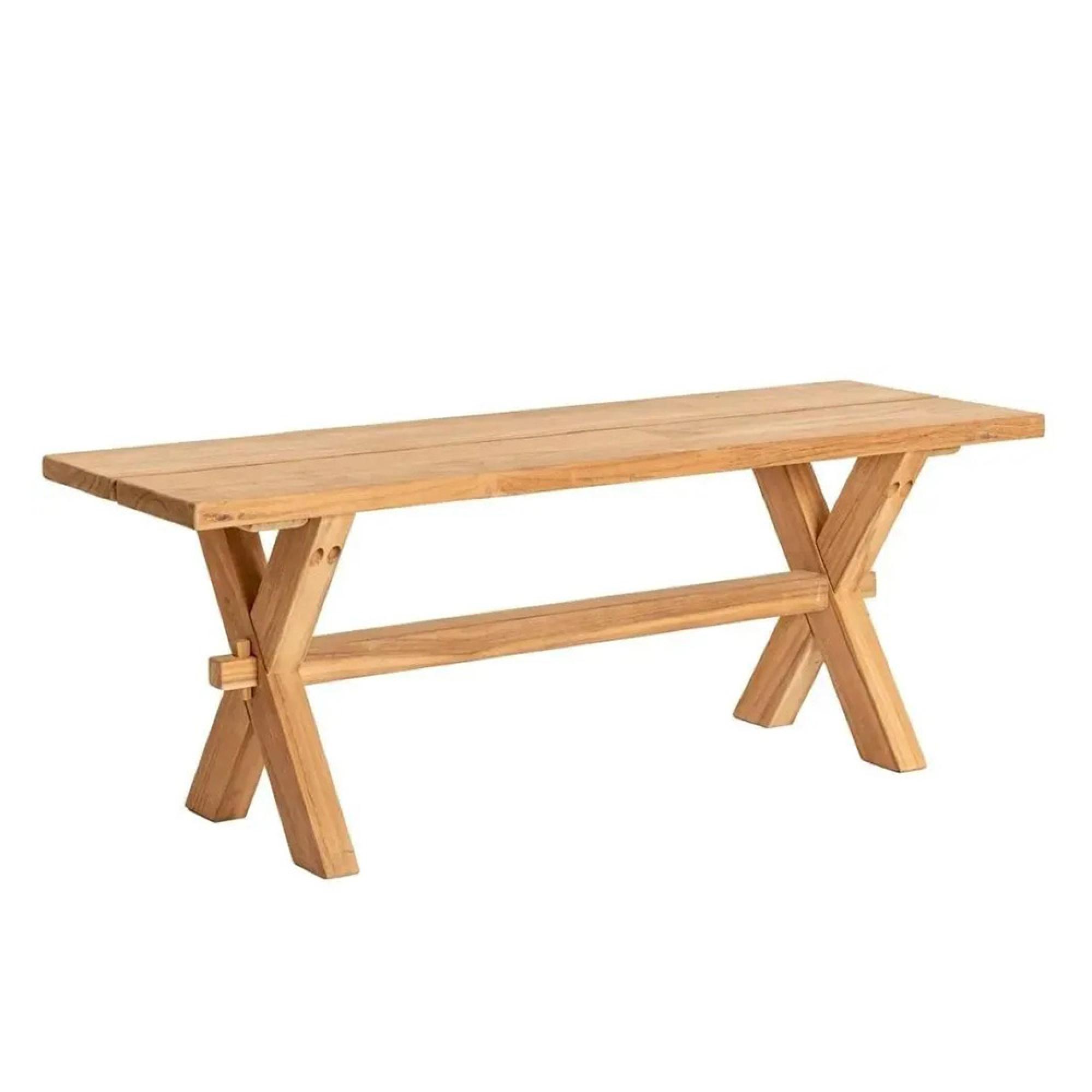 Plank Dining Bench - Garden - Teak Wood