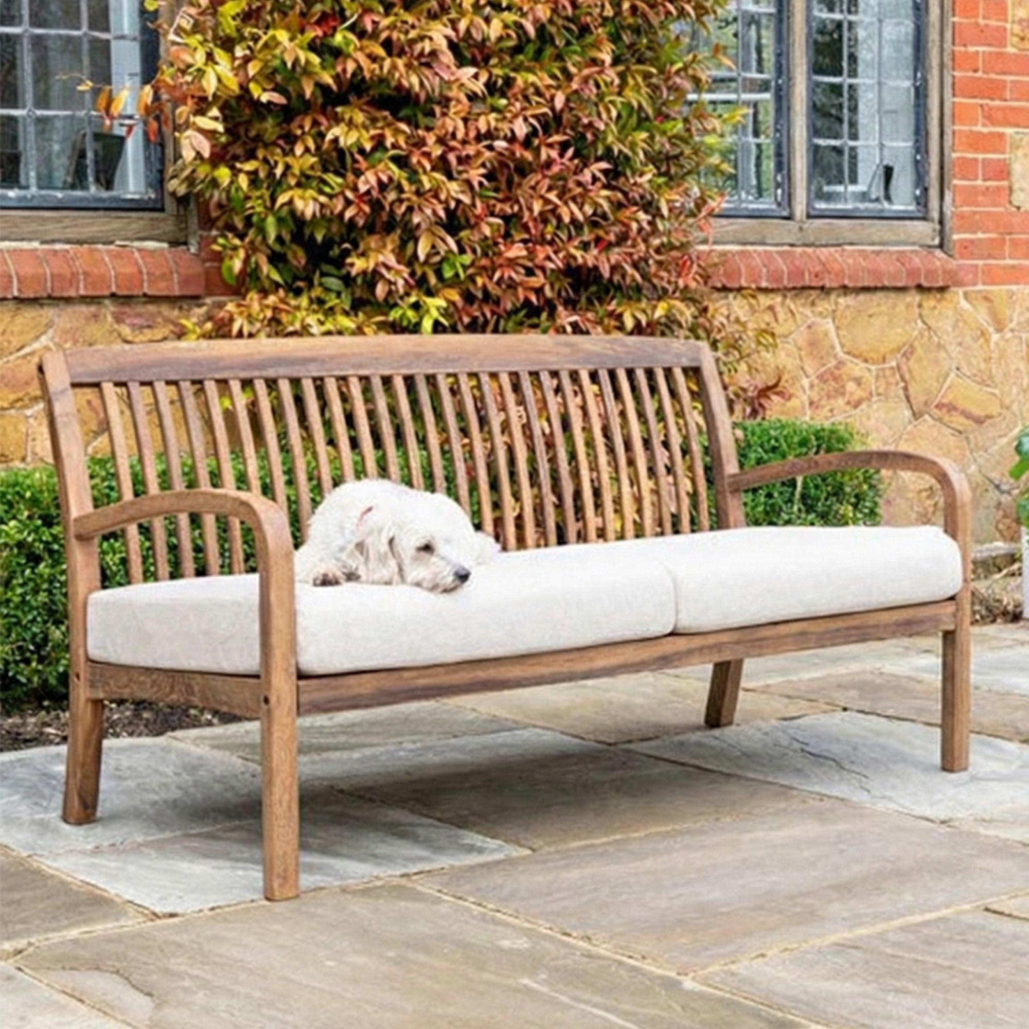 Bolney 2 Seater Sofa - Garden - Acacia Wood