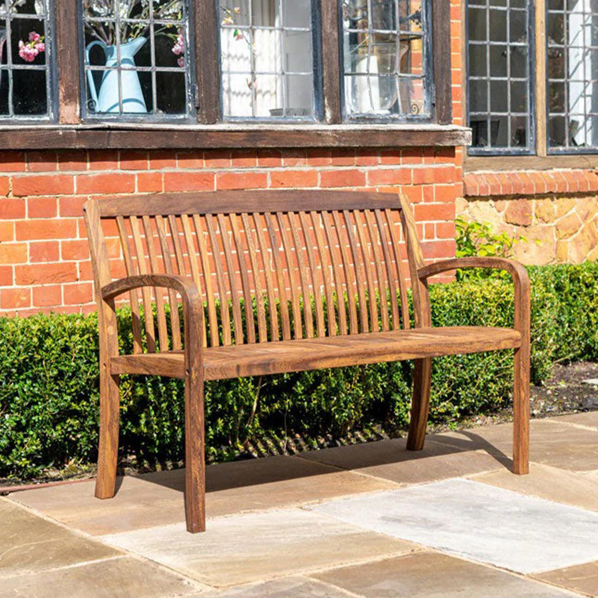 Bolney 4ft Bench - Garden - Acacia Wood