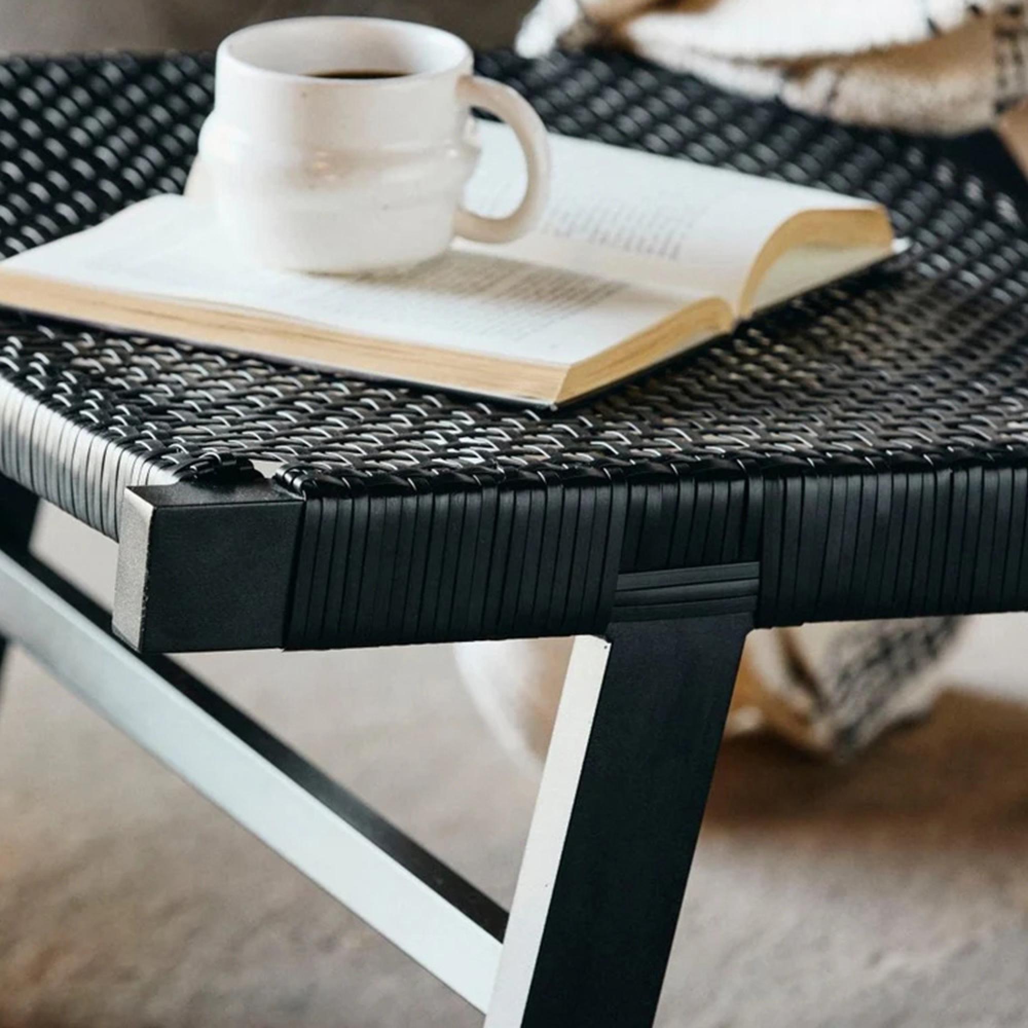 Vasai Garden Lounge Chair - Black