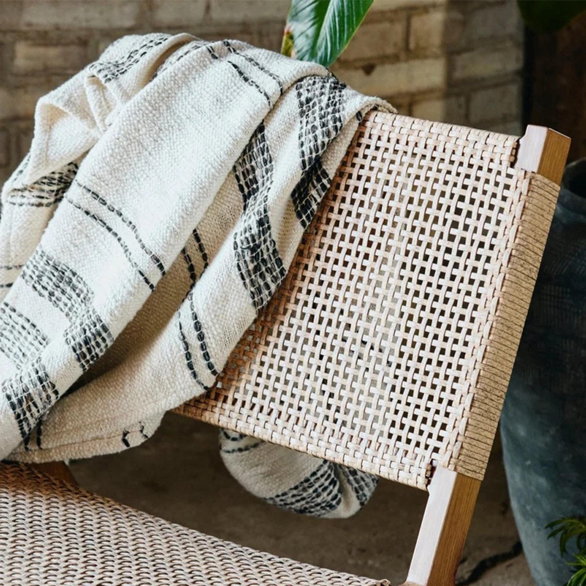 Vasai Garden Lounge Chair - Natural