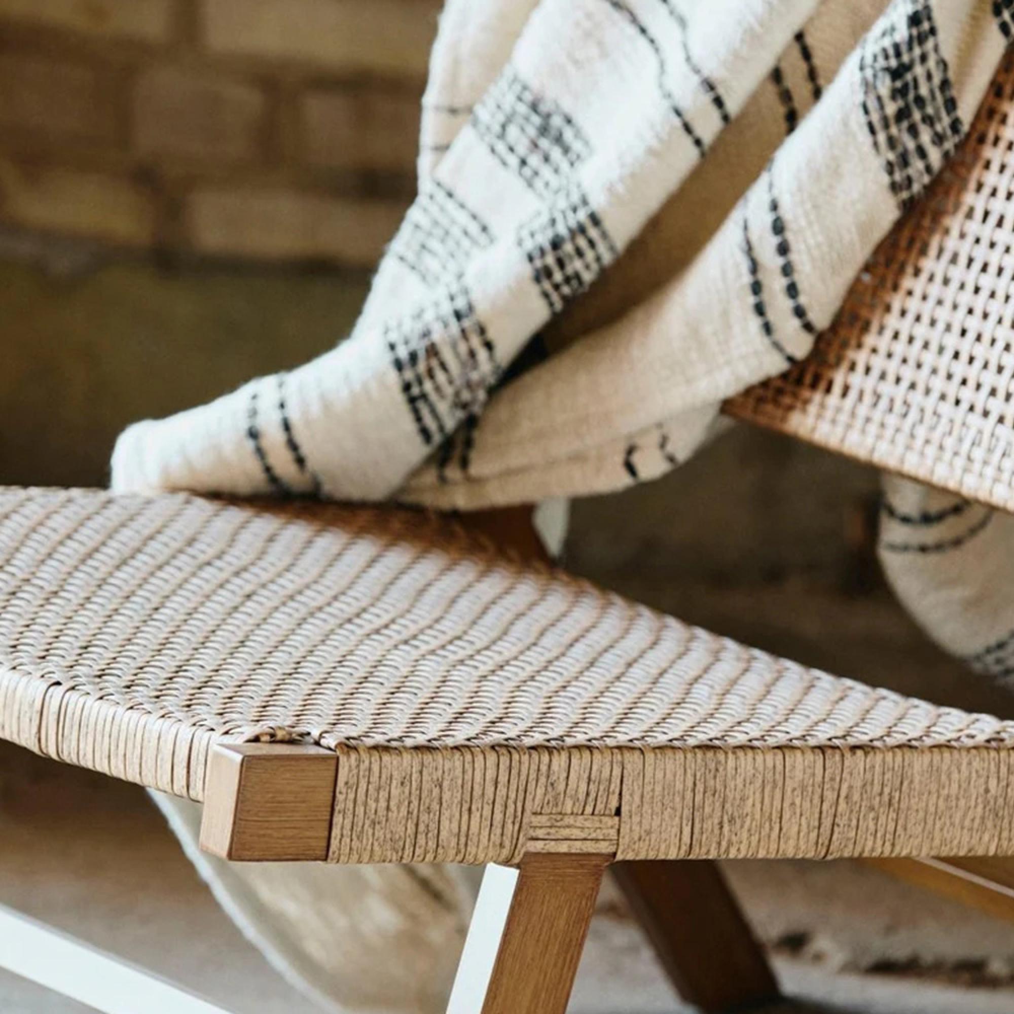 Vasai Garden Lounge Chair - Natural