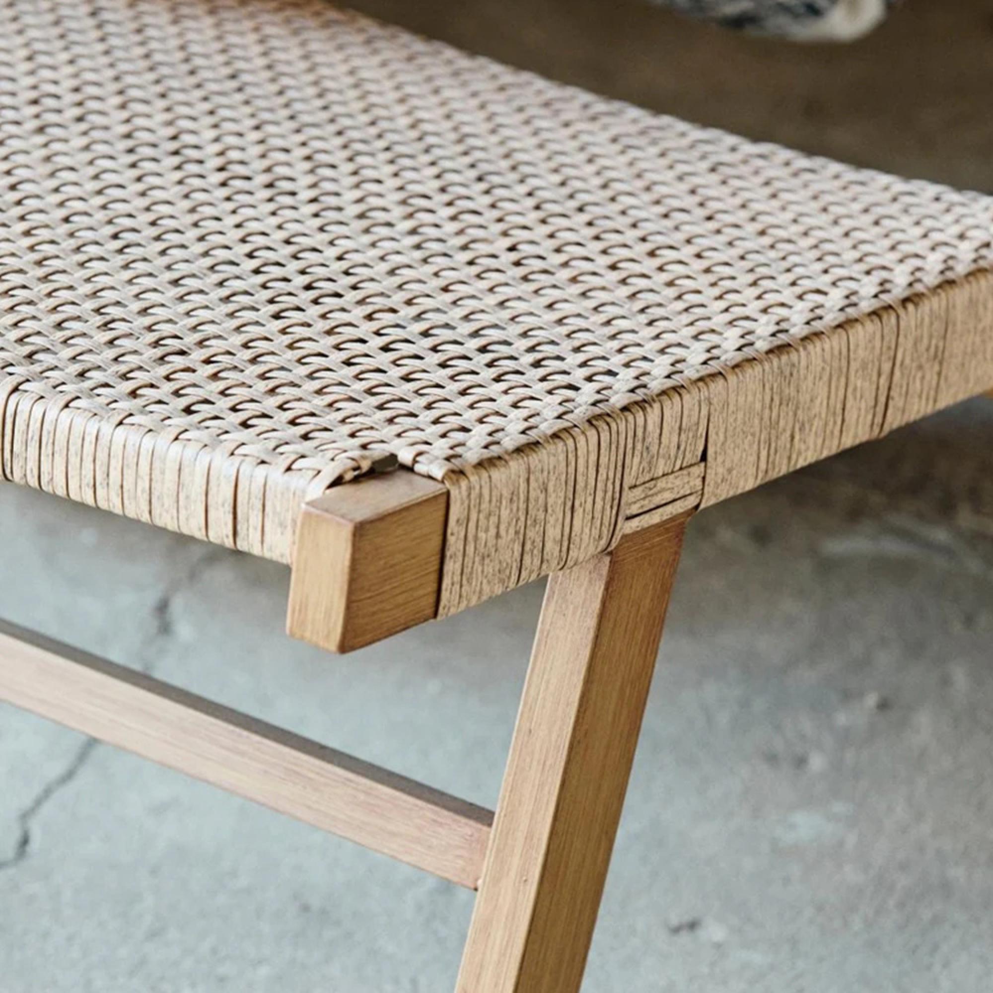 Vasai Garden Lounge Chair - Natural