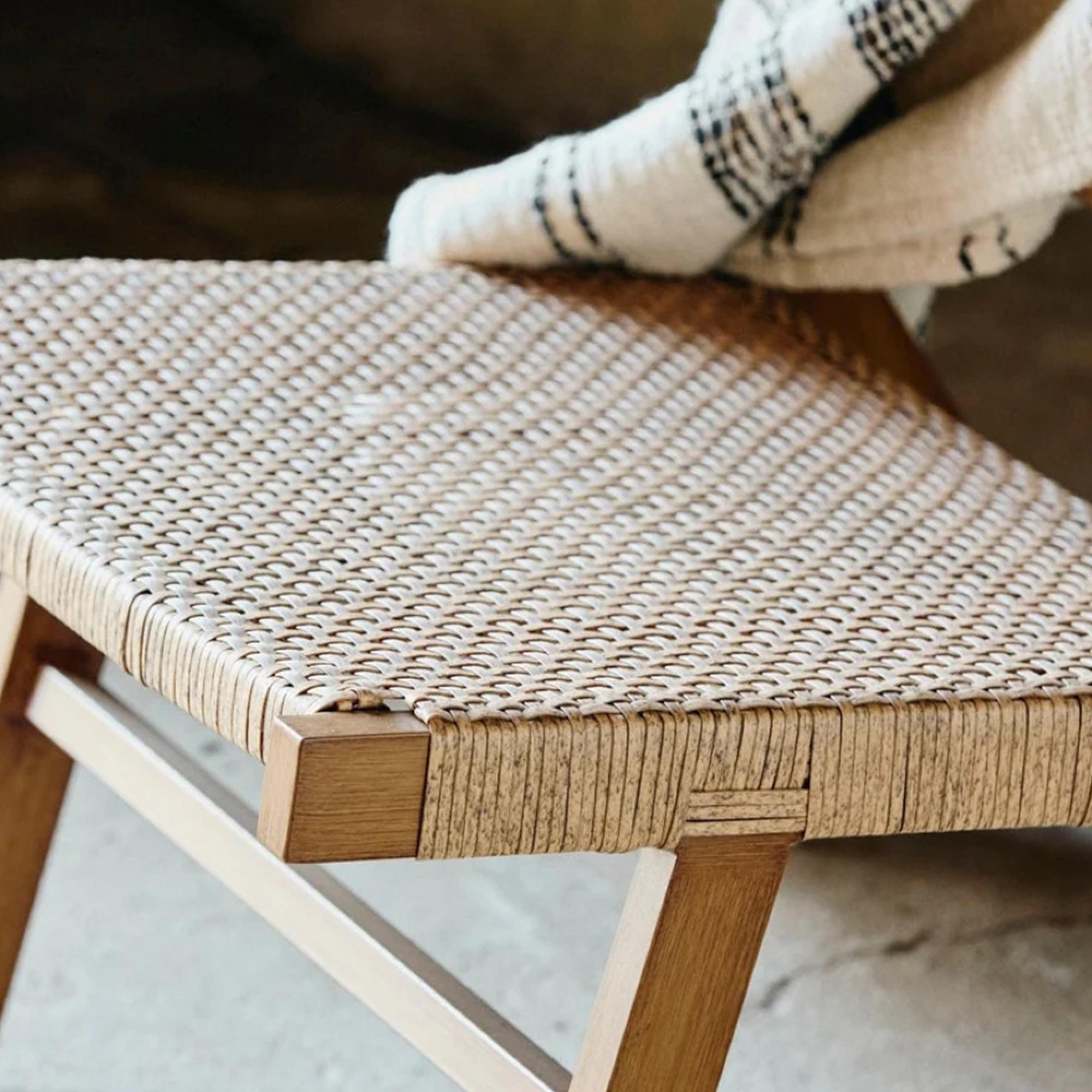 Vasai Garden Lounge Chair - Natural