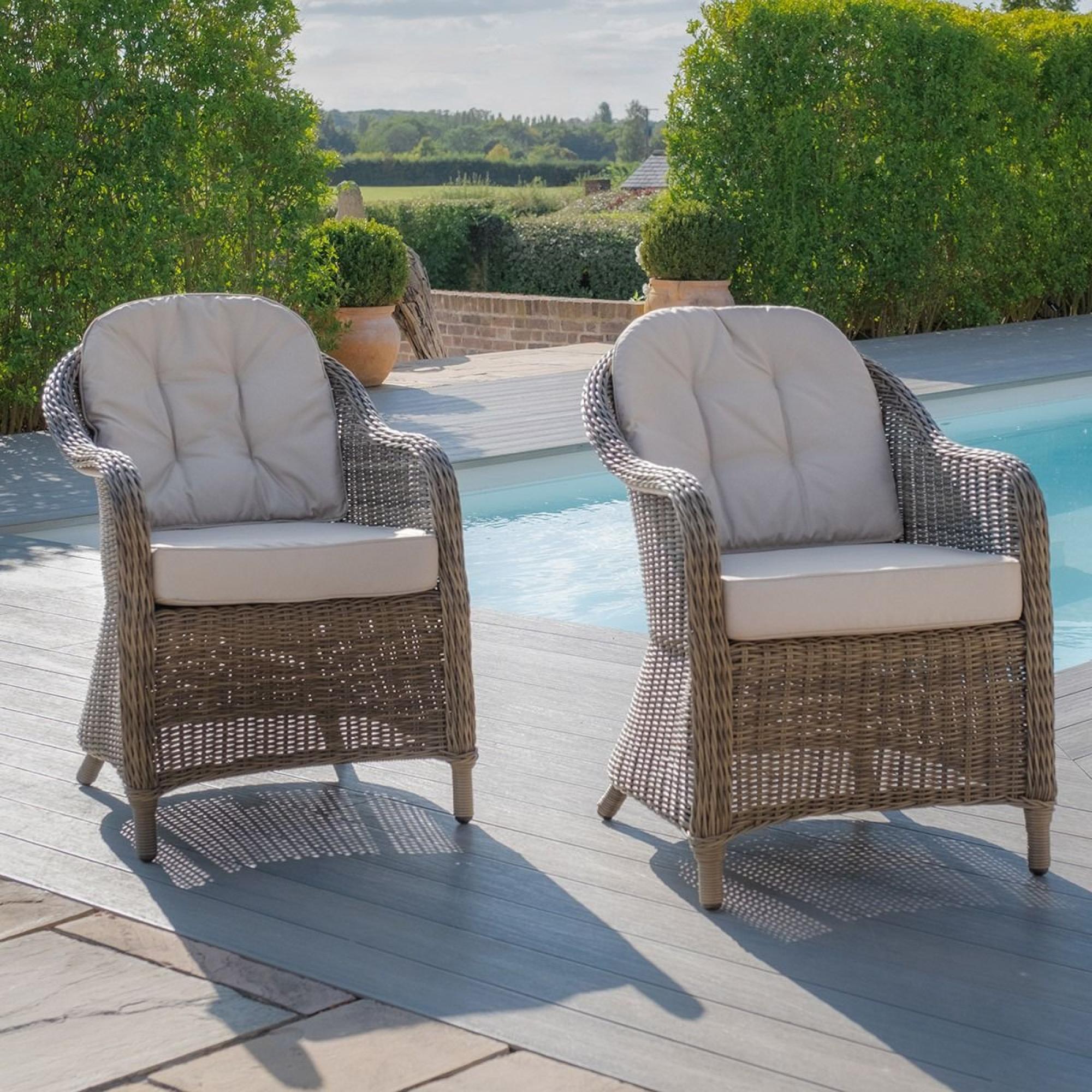 Winchester Garden Dining Armchair - Set of 2 - Heritage