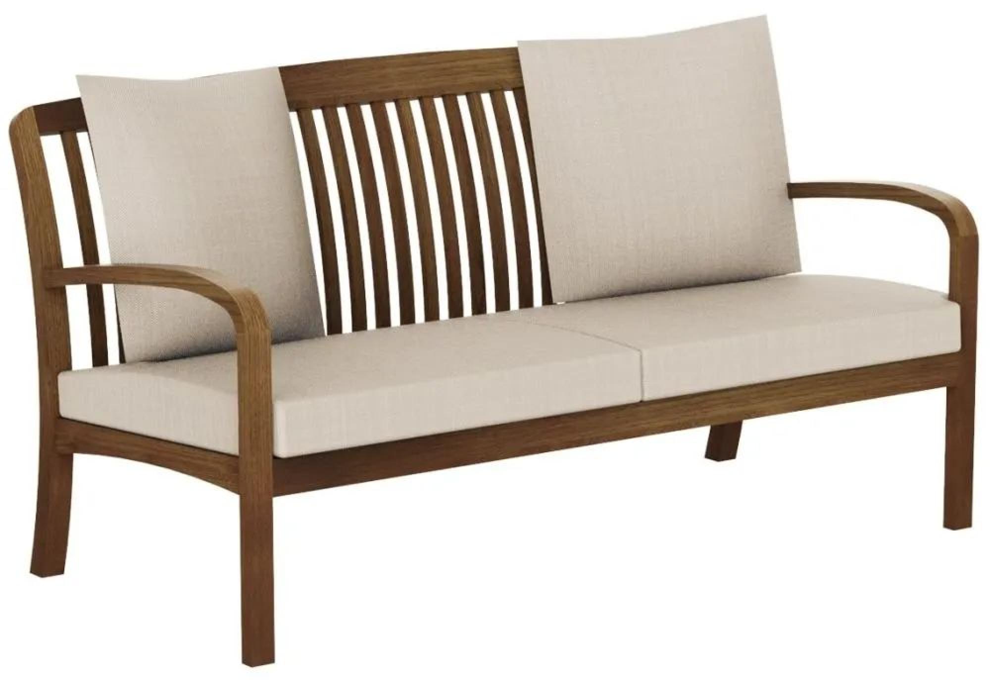 Bolney 2 Seater Sofa - Garden - Acacia Wood