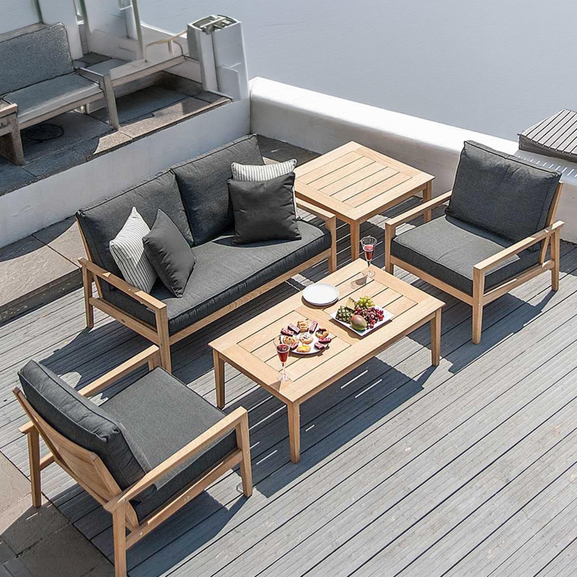 Roble Wood Garden Coffee Table