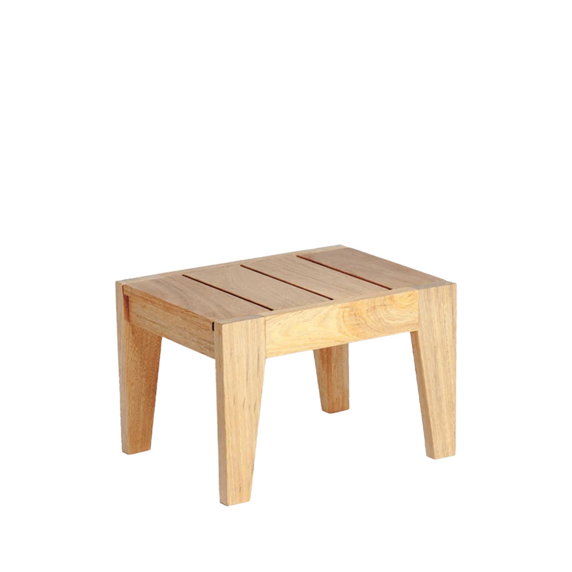 Roble Wood Garden Sunbed Side Table