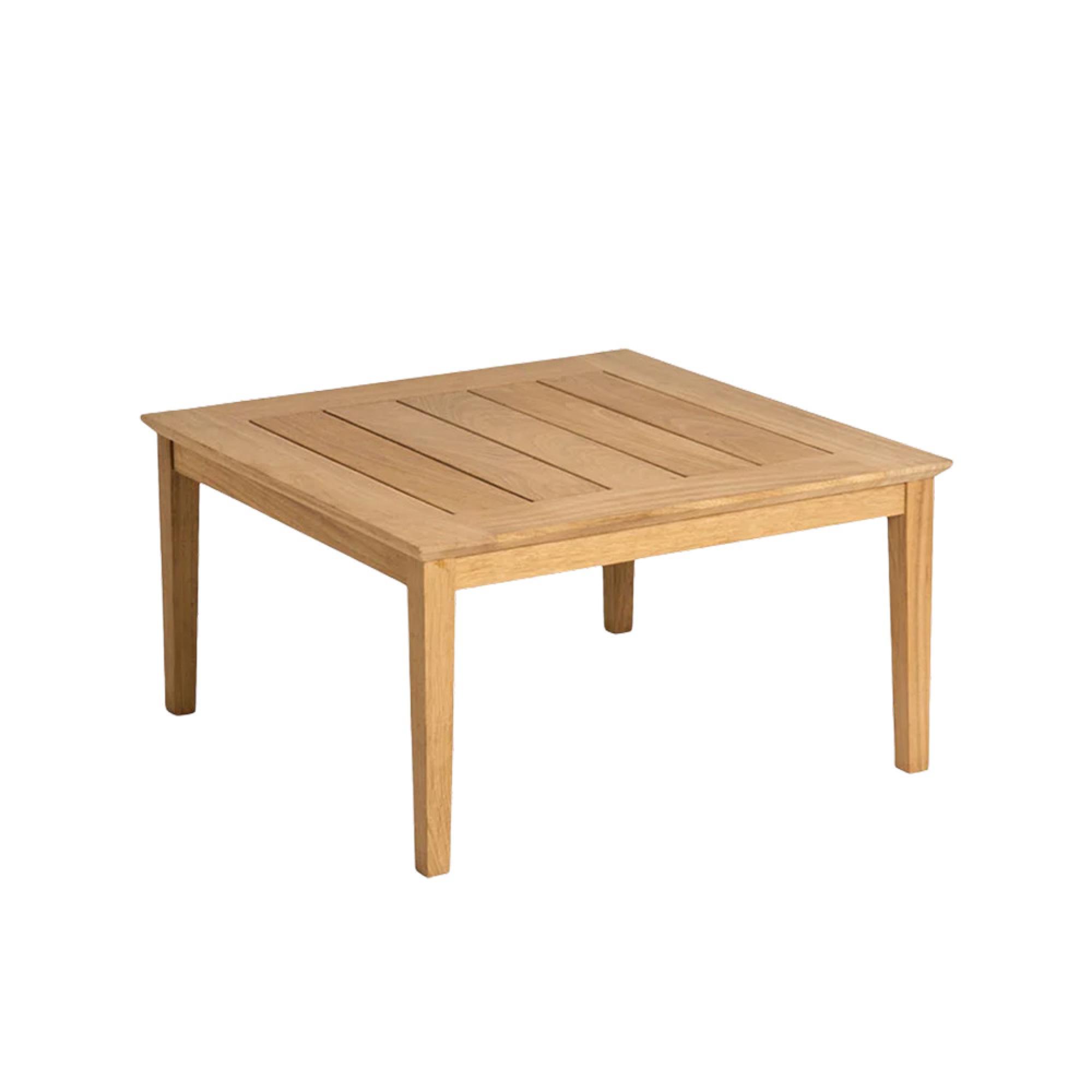 Roble Wood Square Garden Side Table