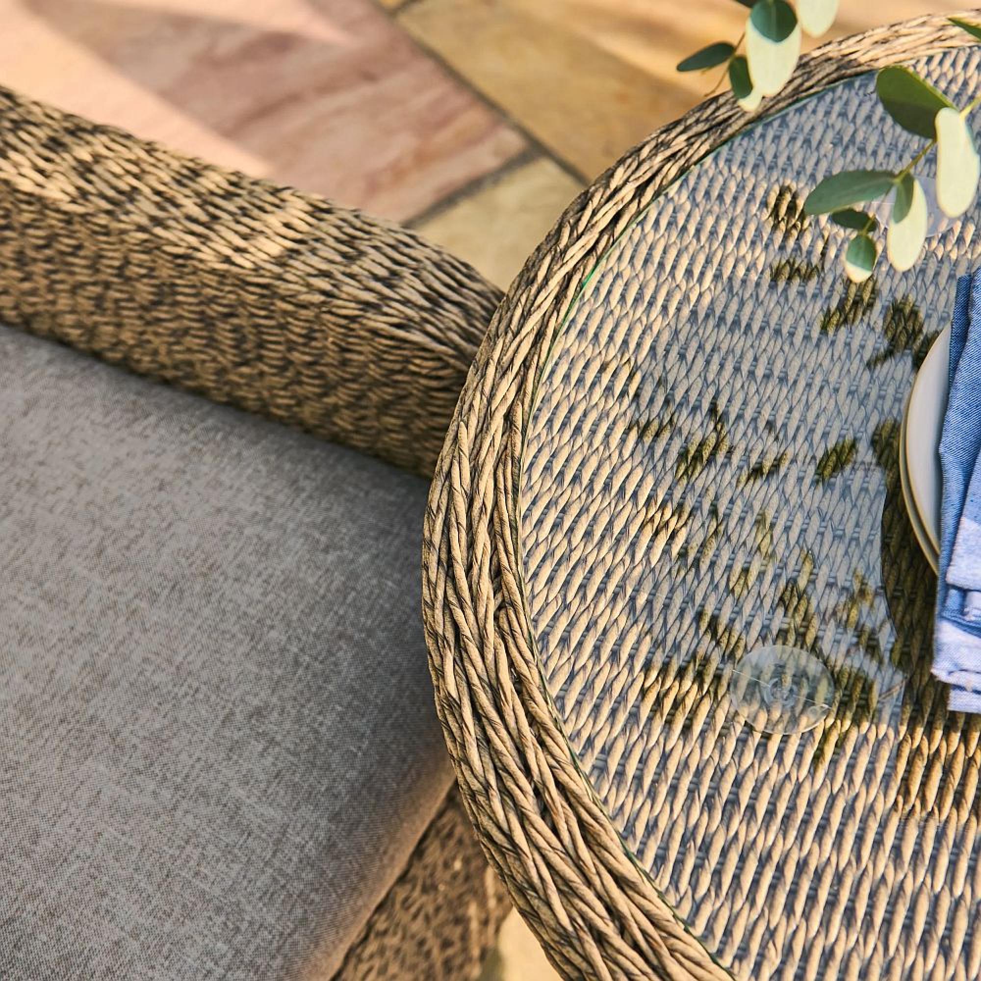 Arlington Bistro Table - Round - Luxury Rattan