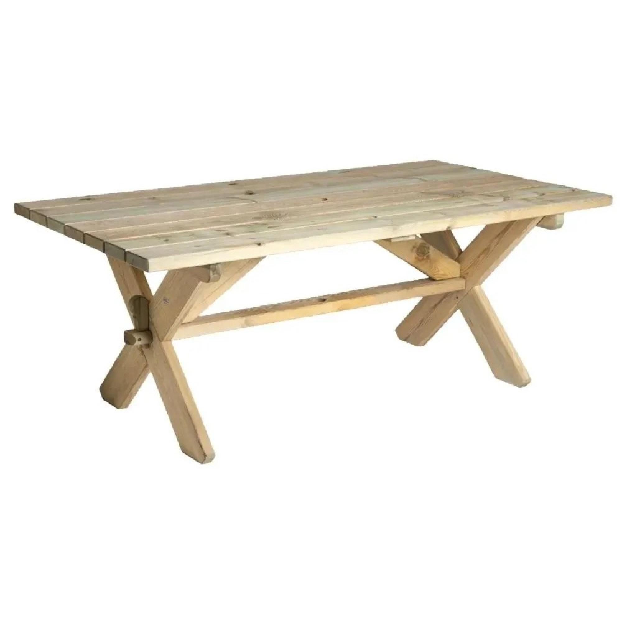 Pine Farmers Garden Dining Table - 4 Seater - 103cm
